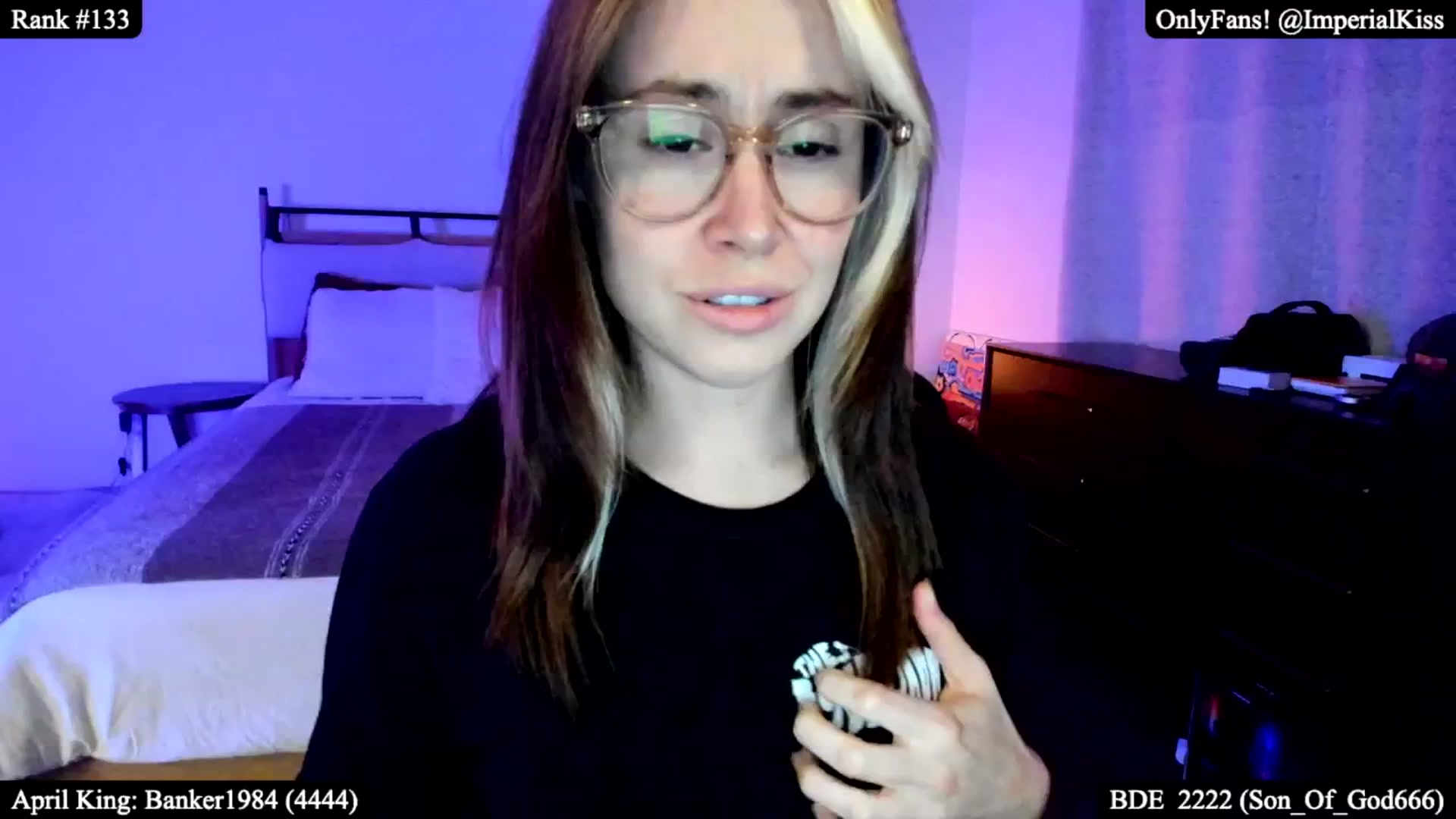 Gallery image thumbnail from ImperialKiss's myfreecams stream on, 04/04/2025, 05:12 image 3 of 20