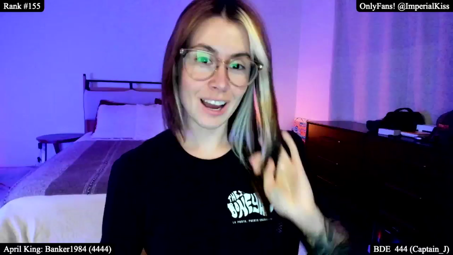 Gallery image thumbnail from ImperialKiss's myfreecams stream on, 04/04/2025, 05:12 image 1 of 20