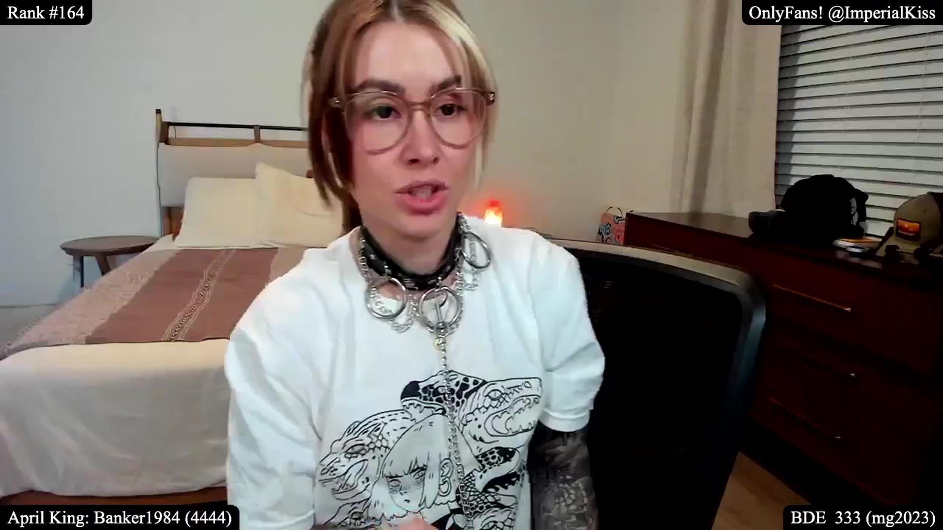 Gallery image thumbnail from ImperialKiss's myfreecams stream on, 04/06/2025, 05:26 image 18 of 20