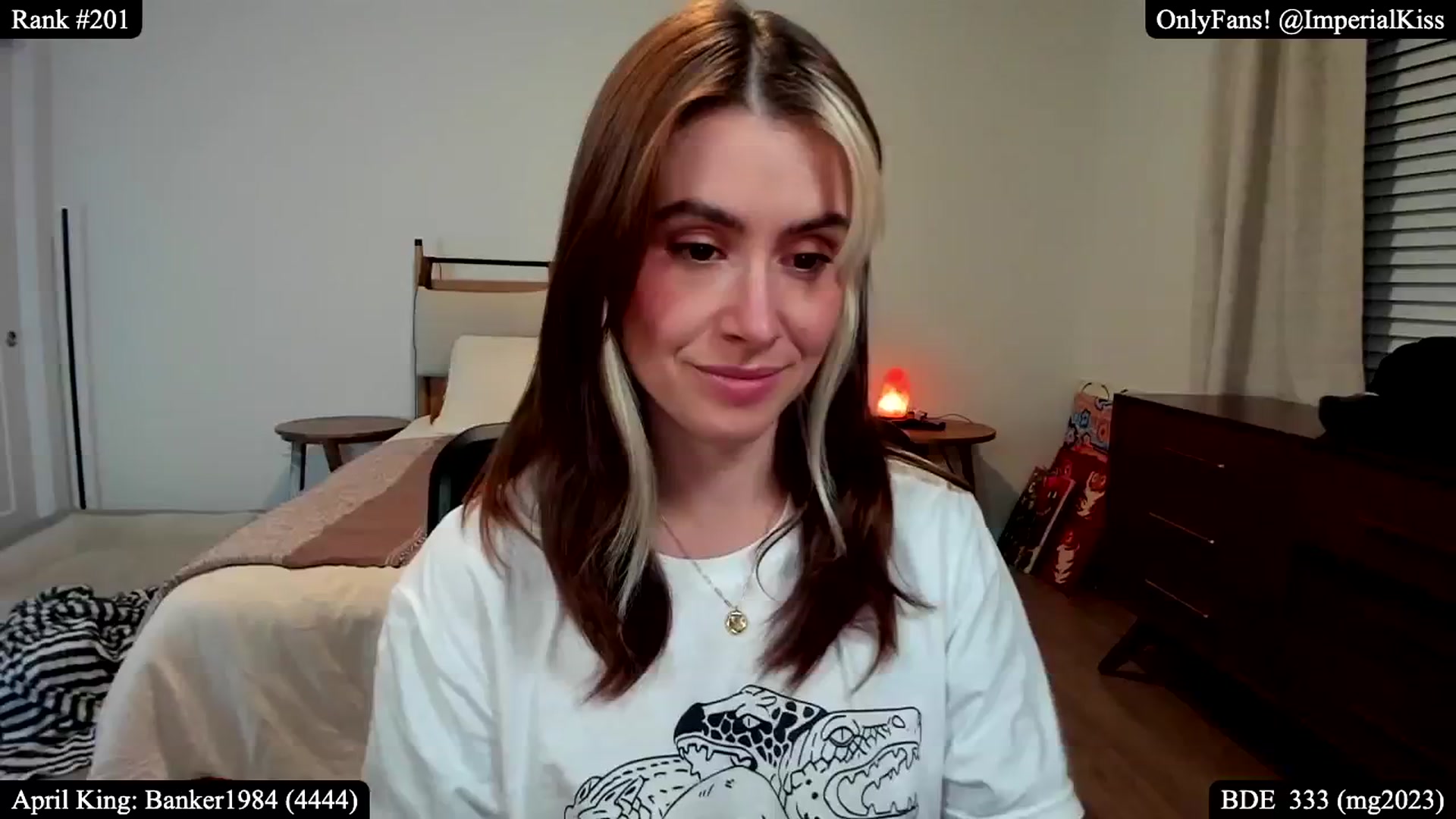Gallery image thumbnail from ImperialKiss's myfreecams stream on, 04/06/2025, 05:26 image 7 of 20