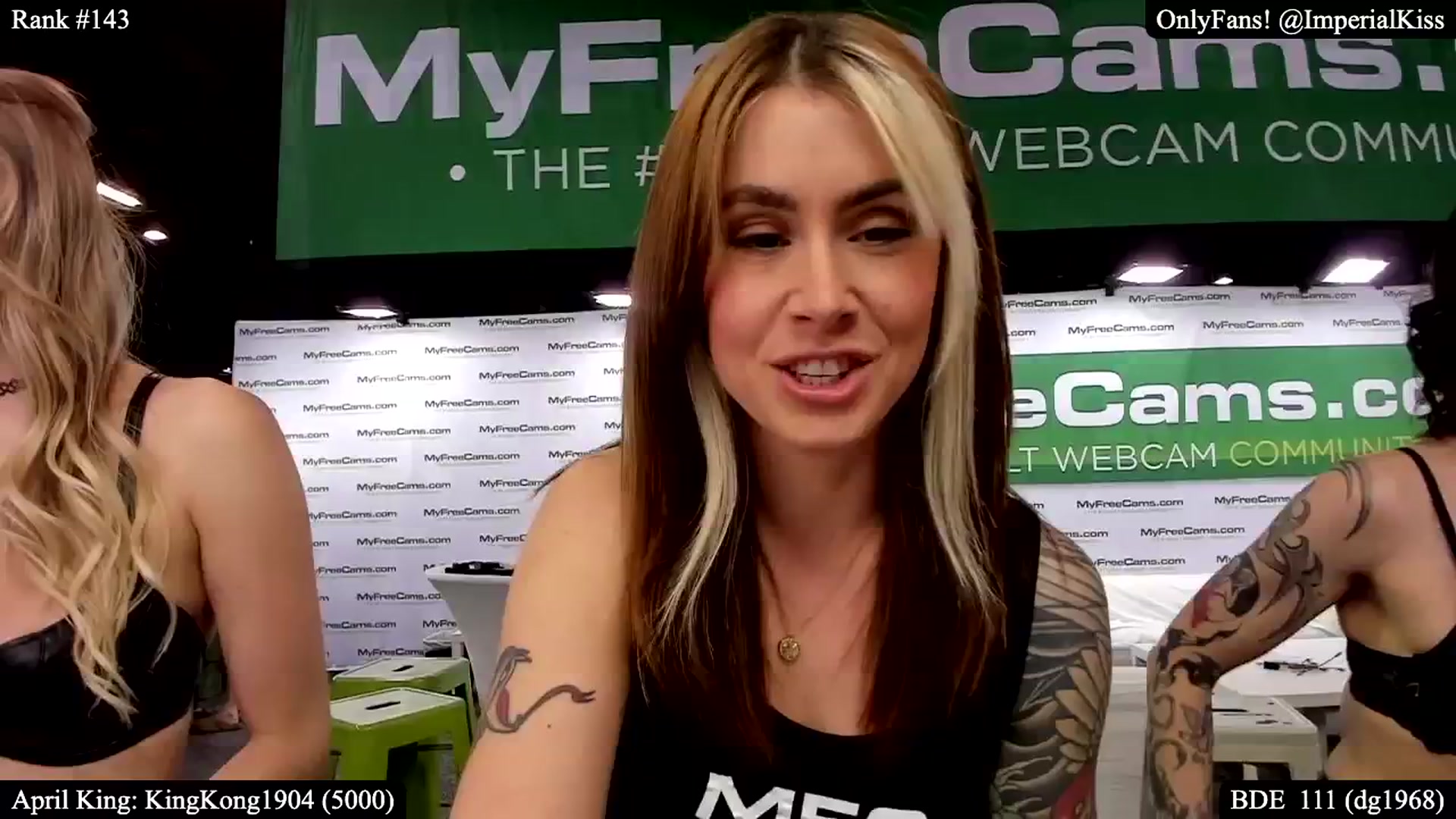 Gallery image thumbnail from ImperialKiss's myfreecams stream on, 04/13/2025, 24:09 image 1 of 20