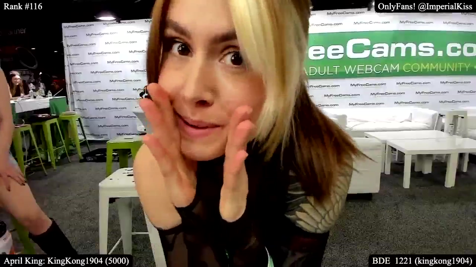 Gallery image thumbnail from ImperialKiss's myfreecams stream on, 04/13/2025, 02:01 image 9 of 20