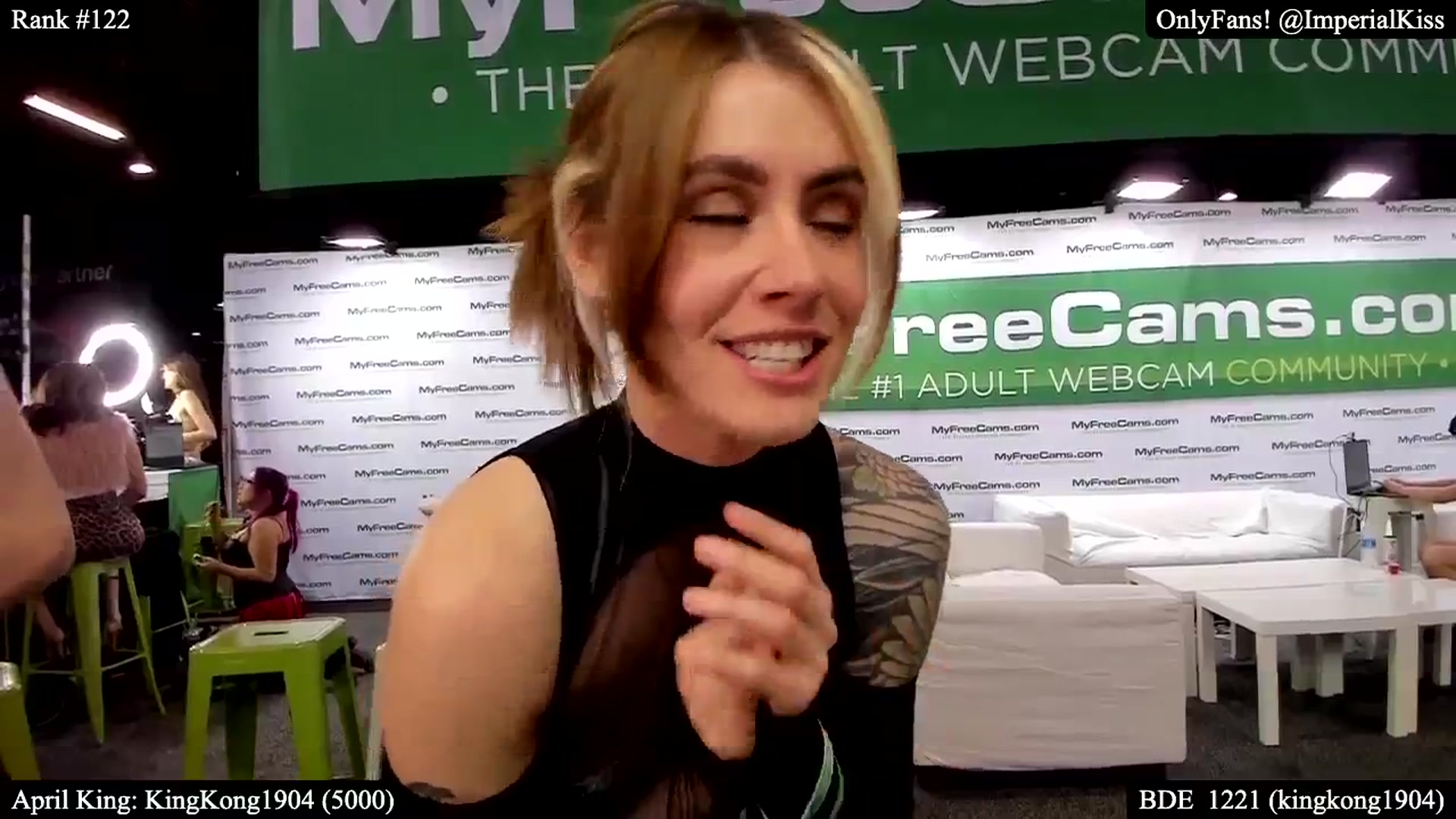 Gallery image thumbnail from ImperialKiss's myfreecams stream on, 04/13/2025, 02:01 image 5 of 20