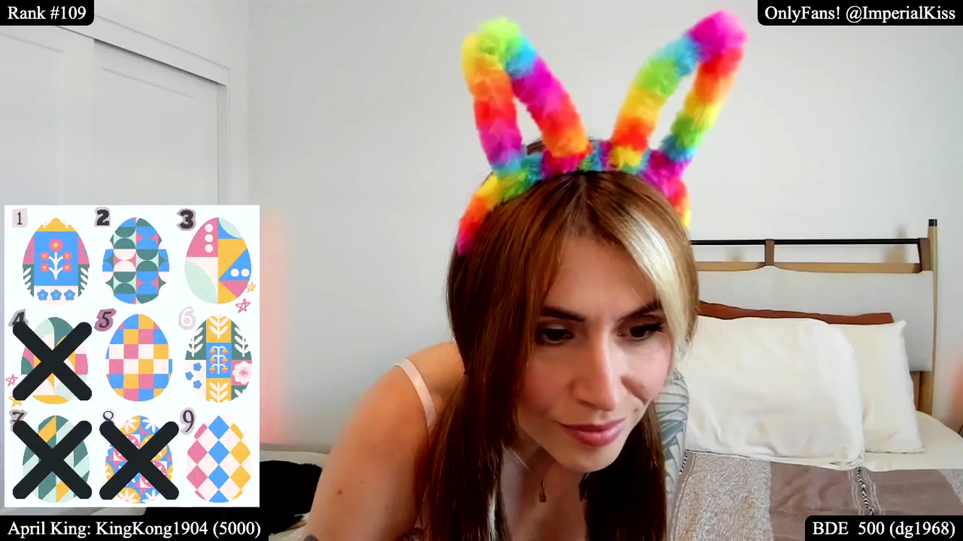 Gallery image thumbnail from ImperialKiss's myfreecams stream on, 04/20/2025, 23:43 image 3 of 20