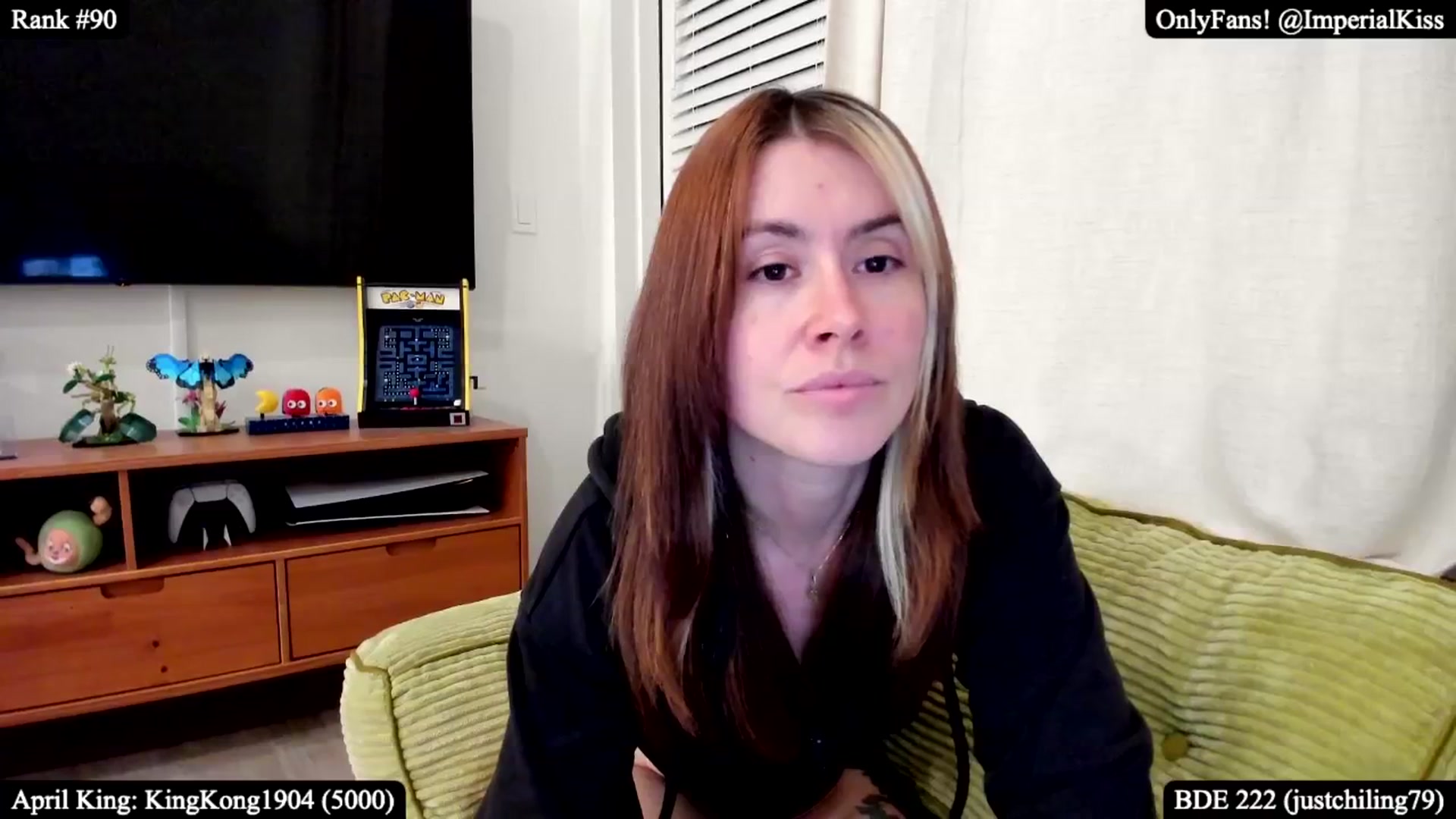 Gallery image thumbnail from ImperialKiss's myfreecams stream on, 04/24/2025, 06:14 image 15 of 20