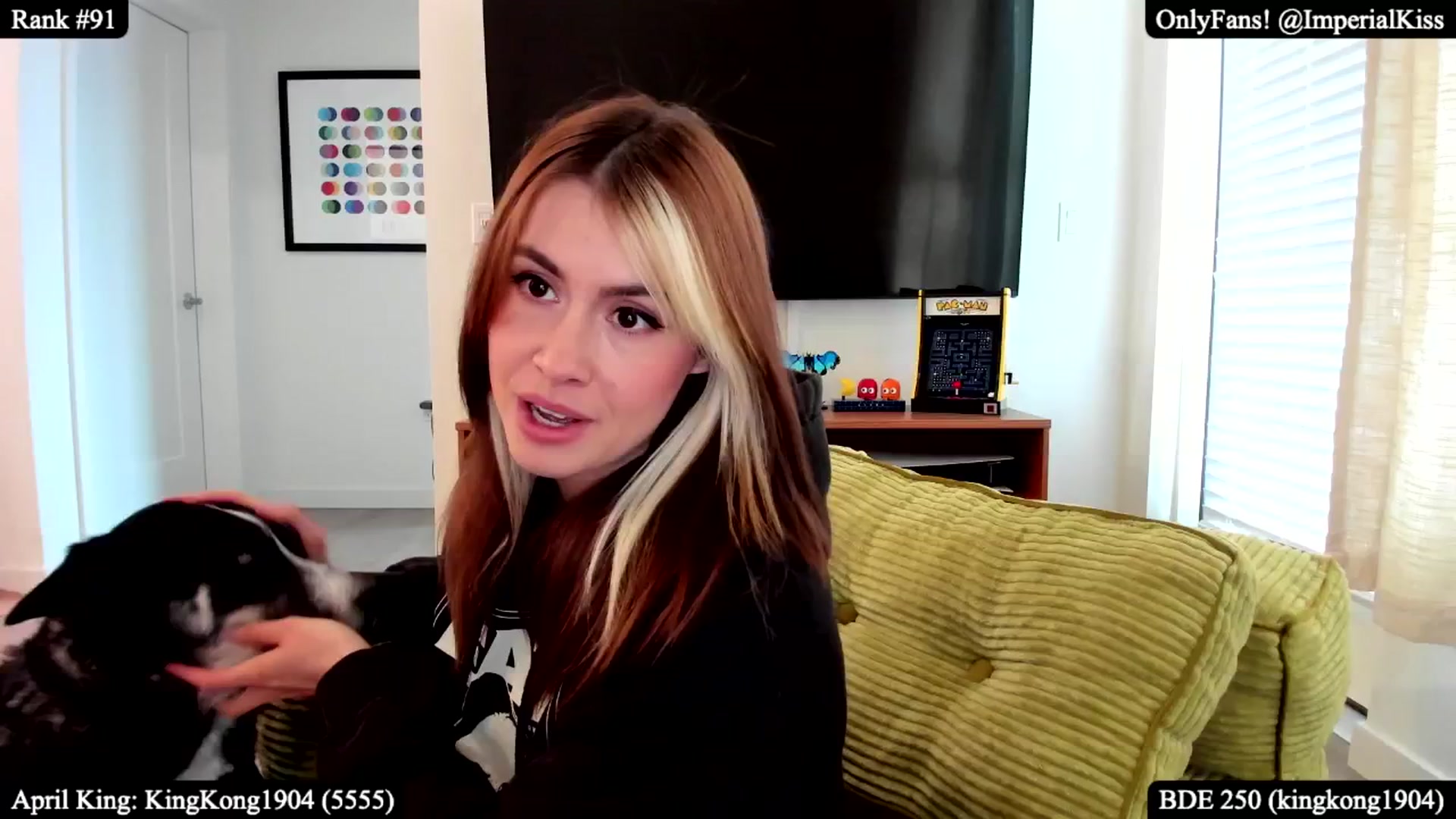 Gallery image thumbnail from ImperialKiss's myfreecams stream on, 04/25/2025, 01:21 image 7 of 20