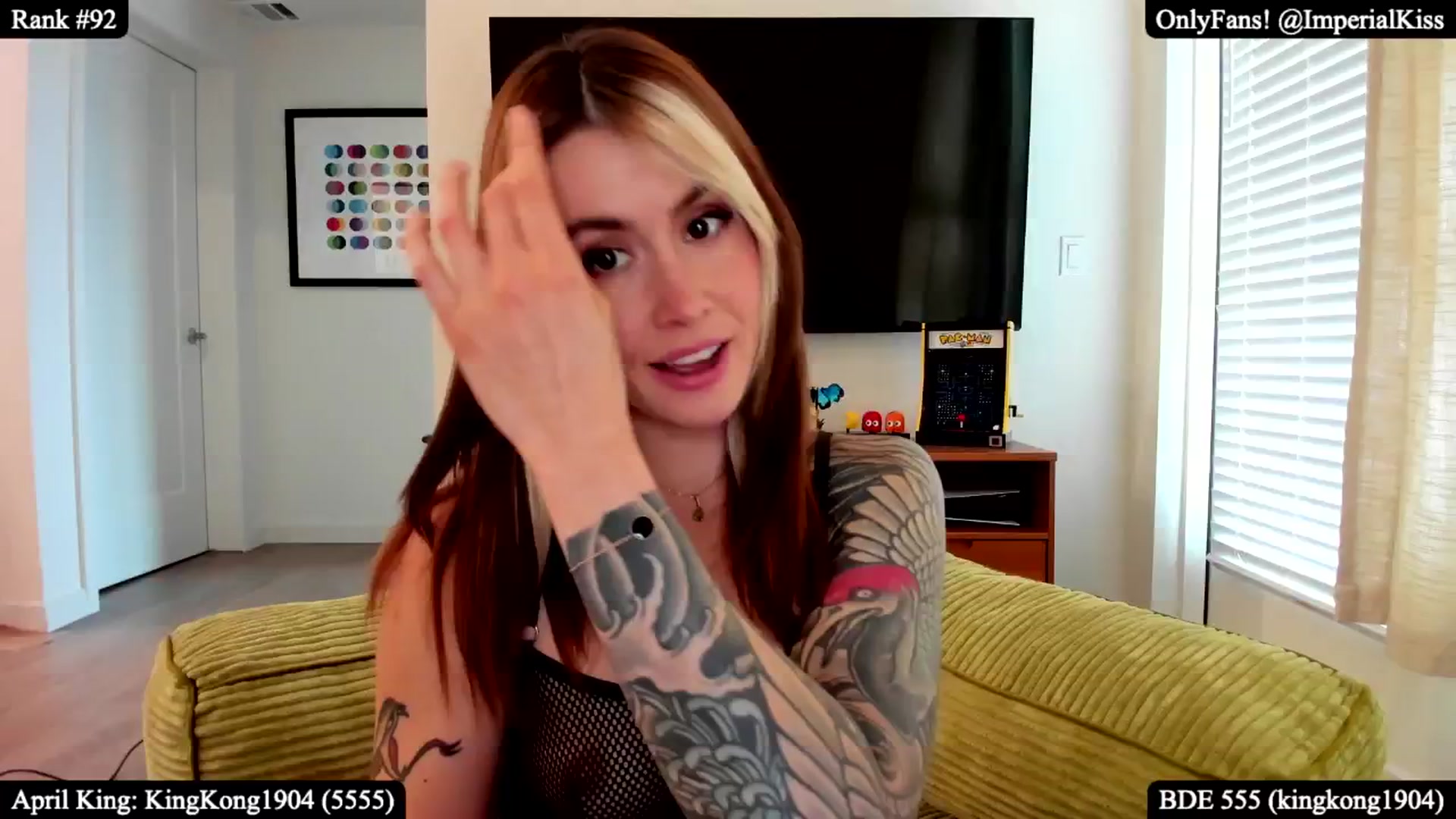 Gallery image thumbnail from ImperialKiss's myfreecams stream on, 04/25/2025, 01:21 image 14 of 20