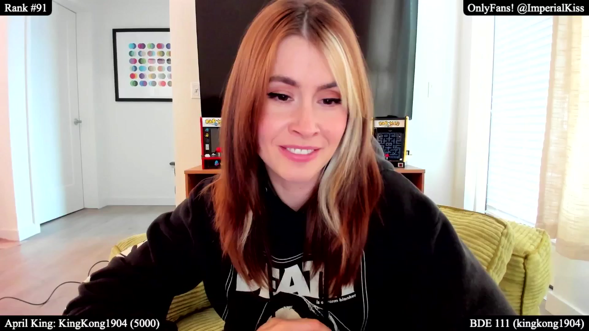 Gallery image thumbnail from ImperialKiss's myfreecams stream on, 04/25/2025, 01:21 image 6 of 20