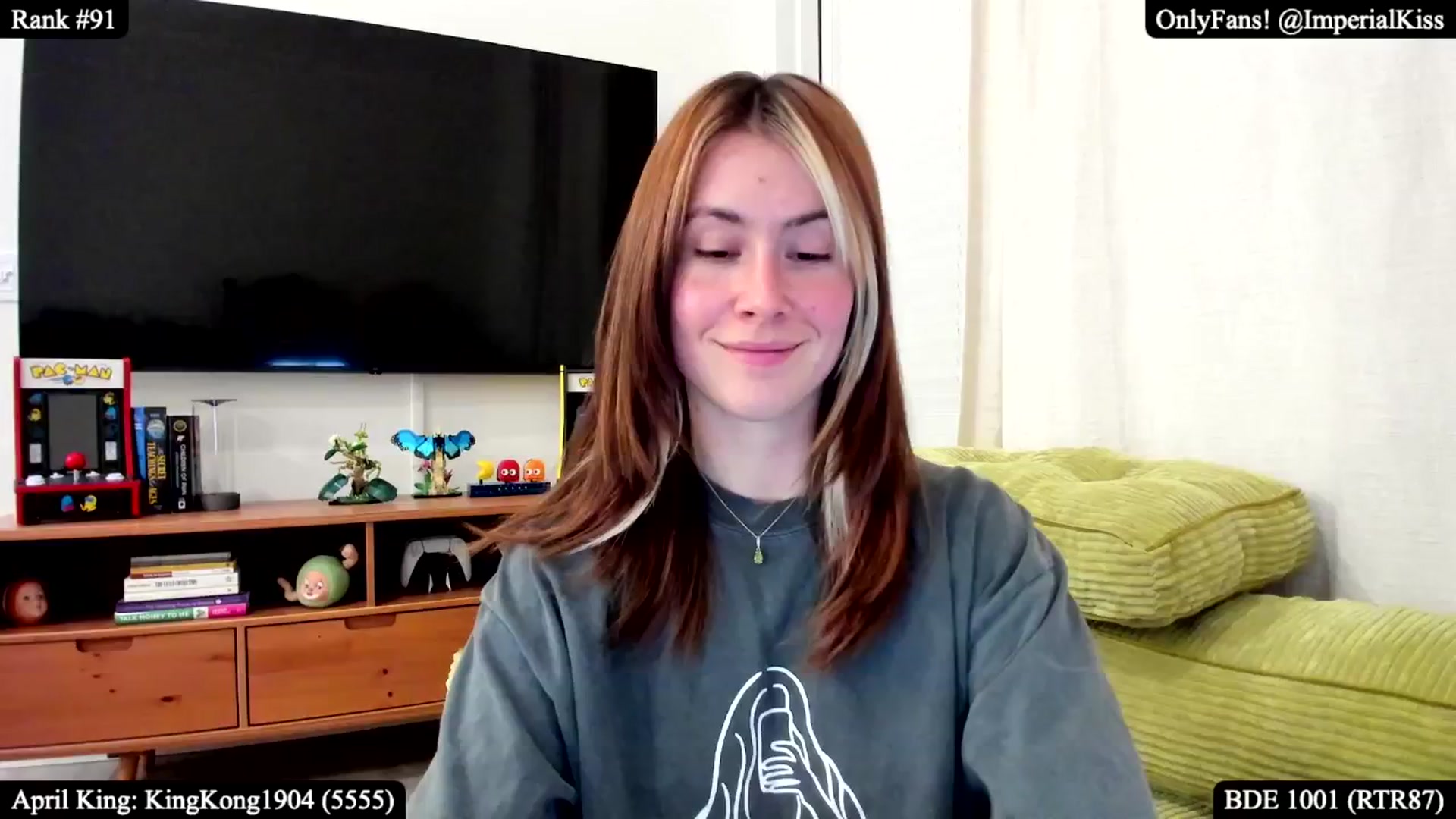 Gallery image thumbnail from ImperialKiss's myfreecams stream on, 04/26/2025, 06:20 image 7 of 20