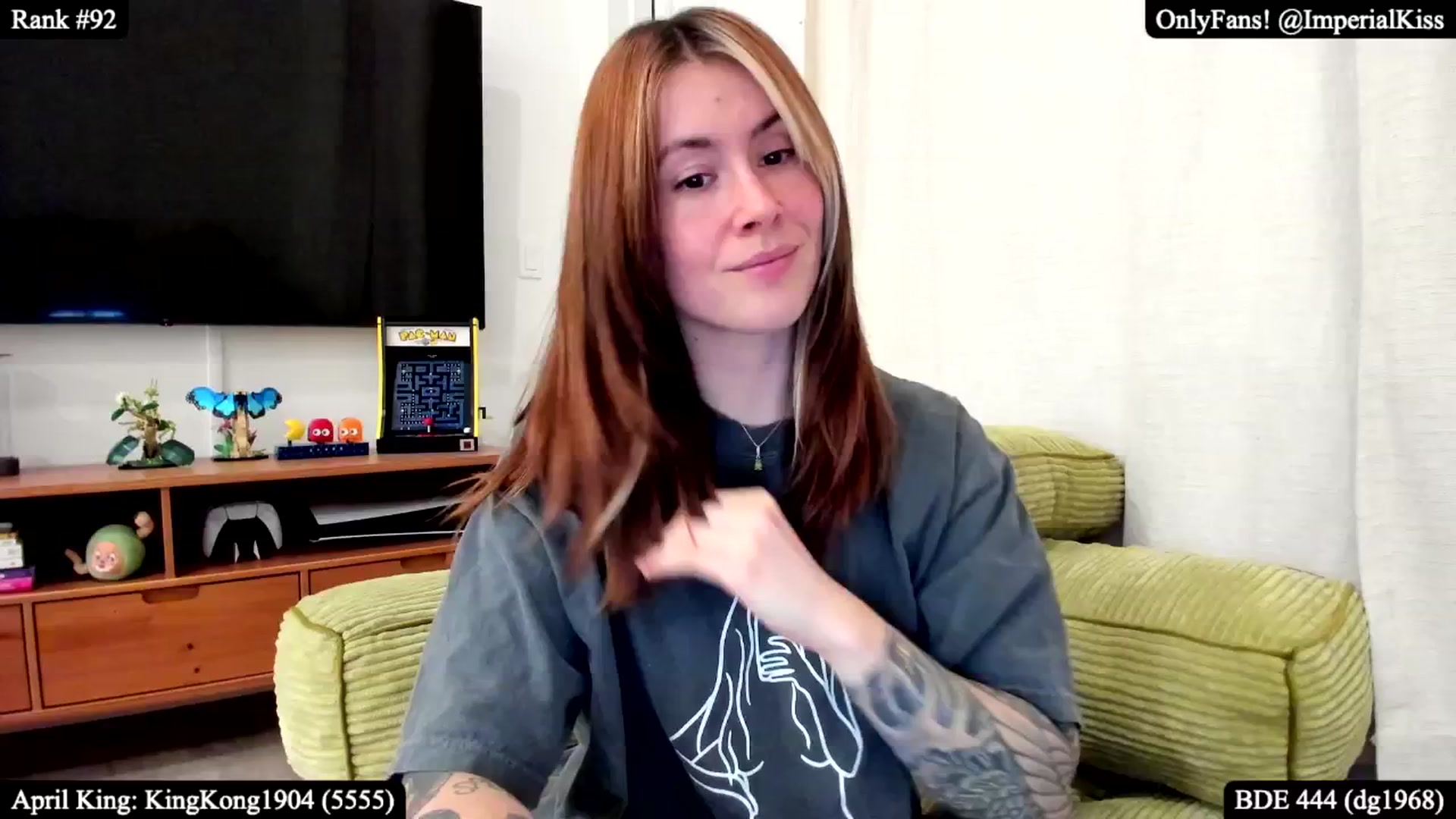 Gallery image thumbnail from ImperialKiss's myfreecams stream on, 04/26/2025, 06:20 image 4 of 20