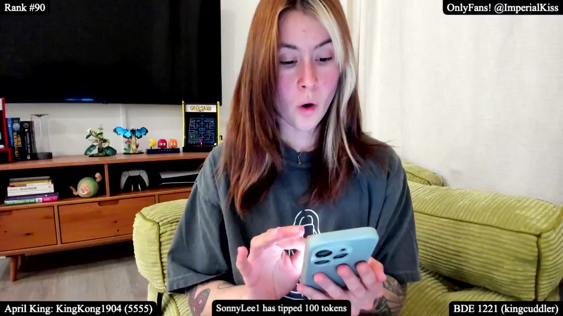 Gallery image thumbnail from ImperialKiss's myfreecams stream on, 04/26/2025, 06:20 image 9 of 20