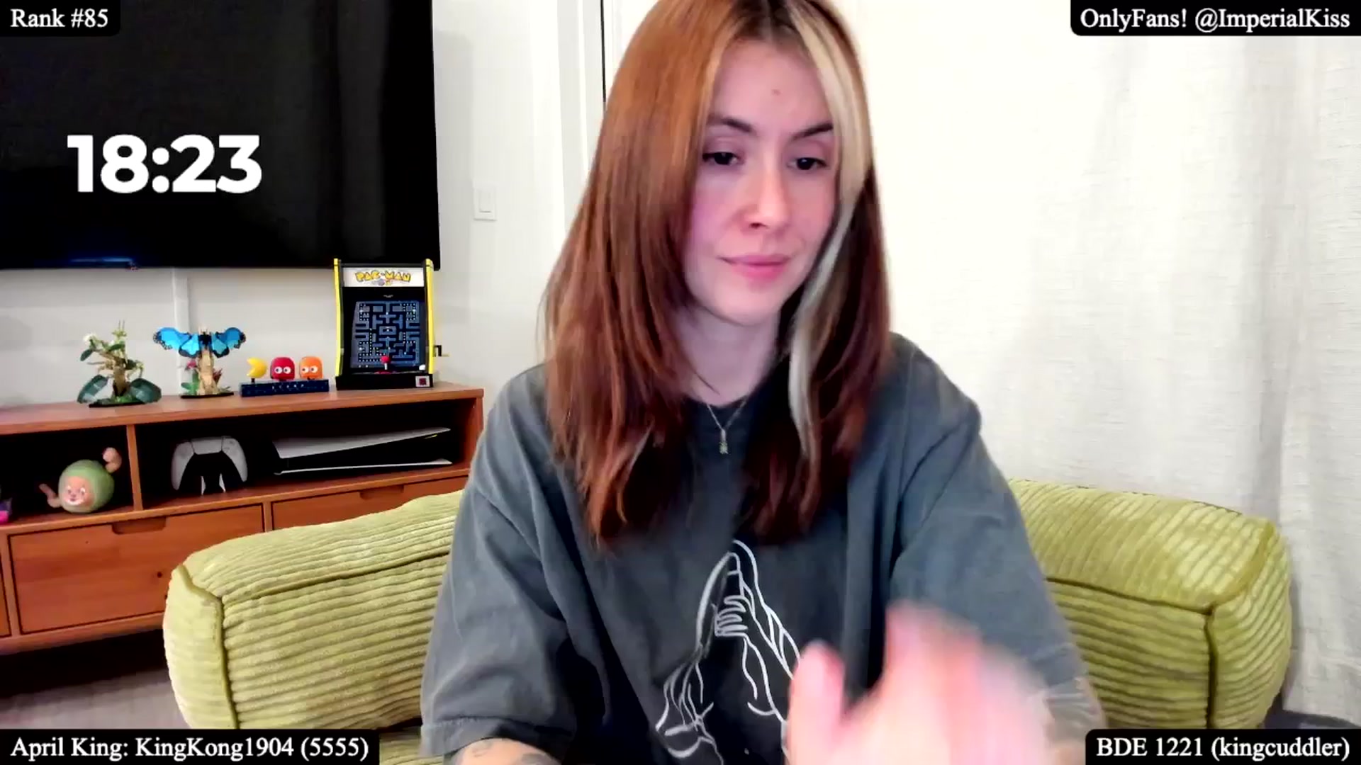 Gallery image thumbnail from ImperialKiss's myfreecams stream on, 04/26/2025, 06:20 image 19 of 20