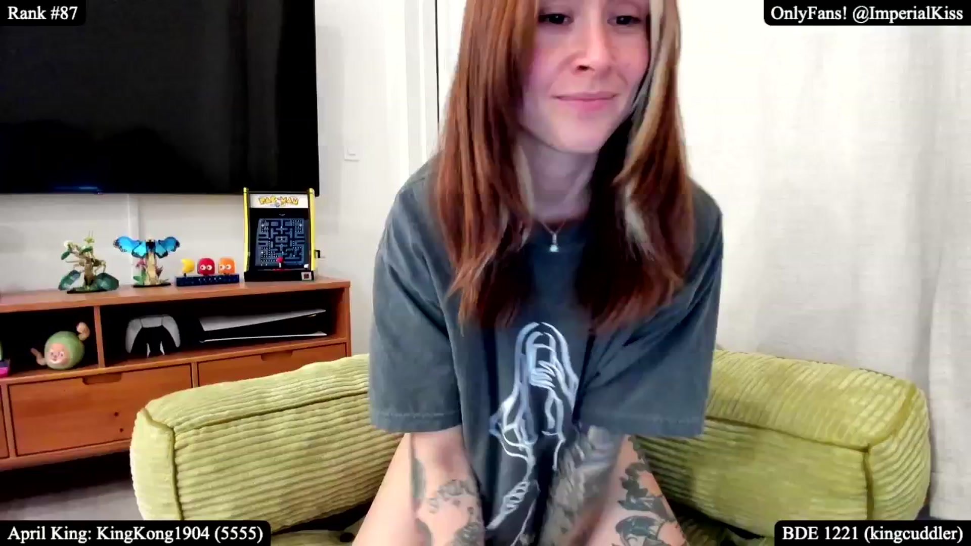 Gallery image thumbnail from ImperialKiss's myfreecams stream on, 04/26/2025, 06:20 image 15 of 20