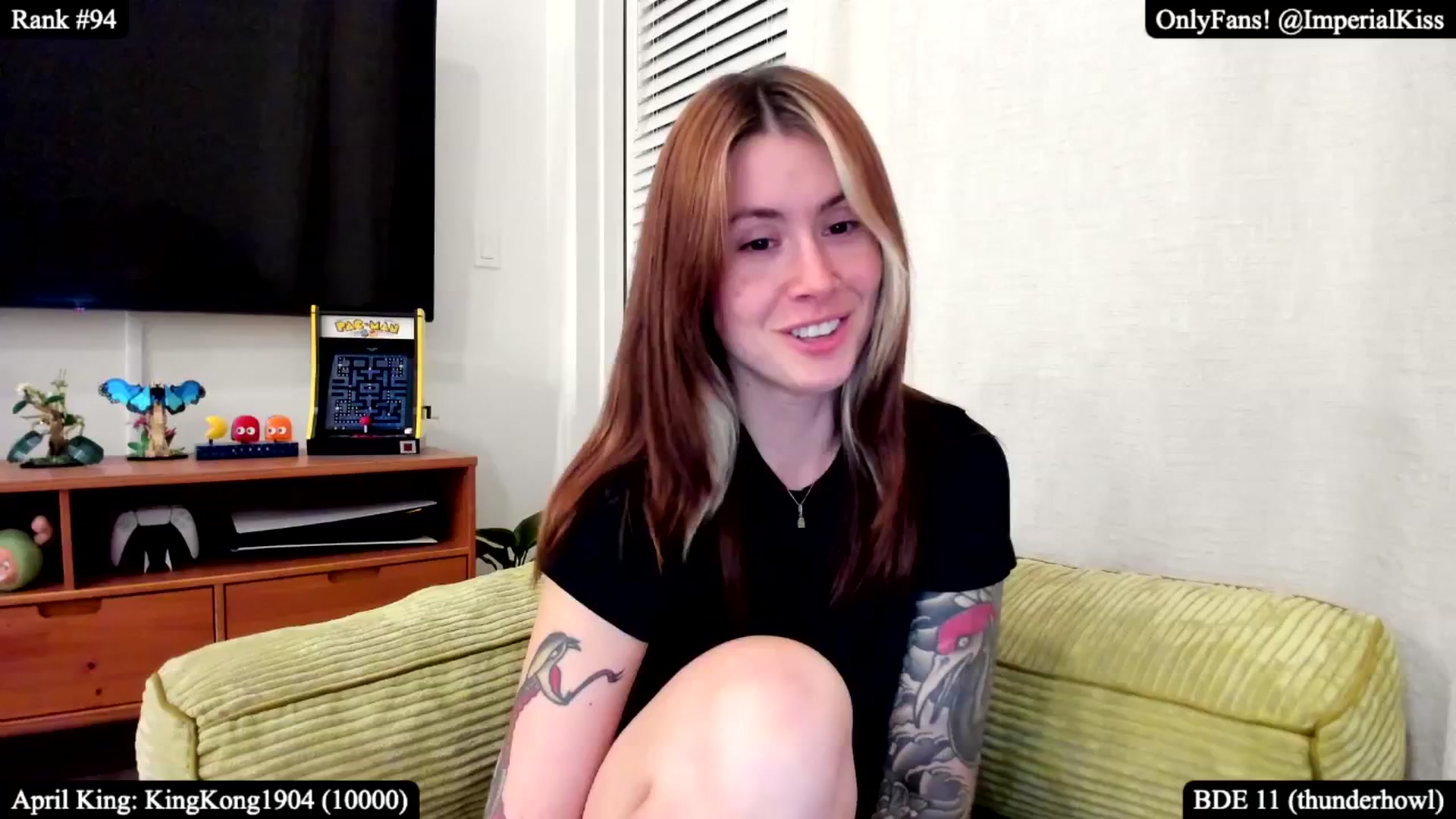 Gallery image thumbnail from ImperialKiss's myfreecams stream on, 04/29/2025, 05:38 image 8 of 20