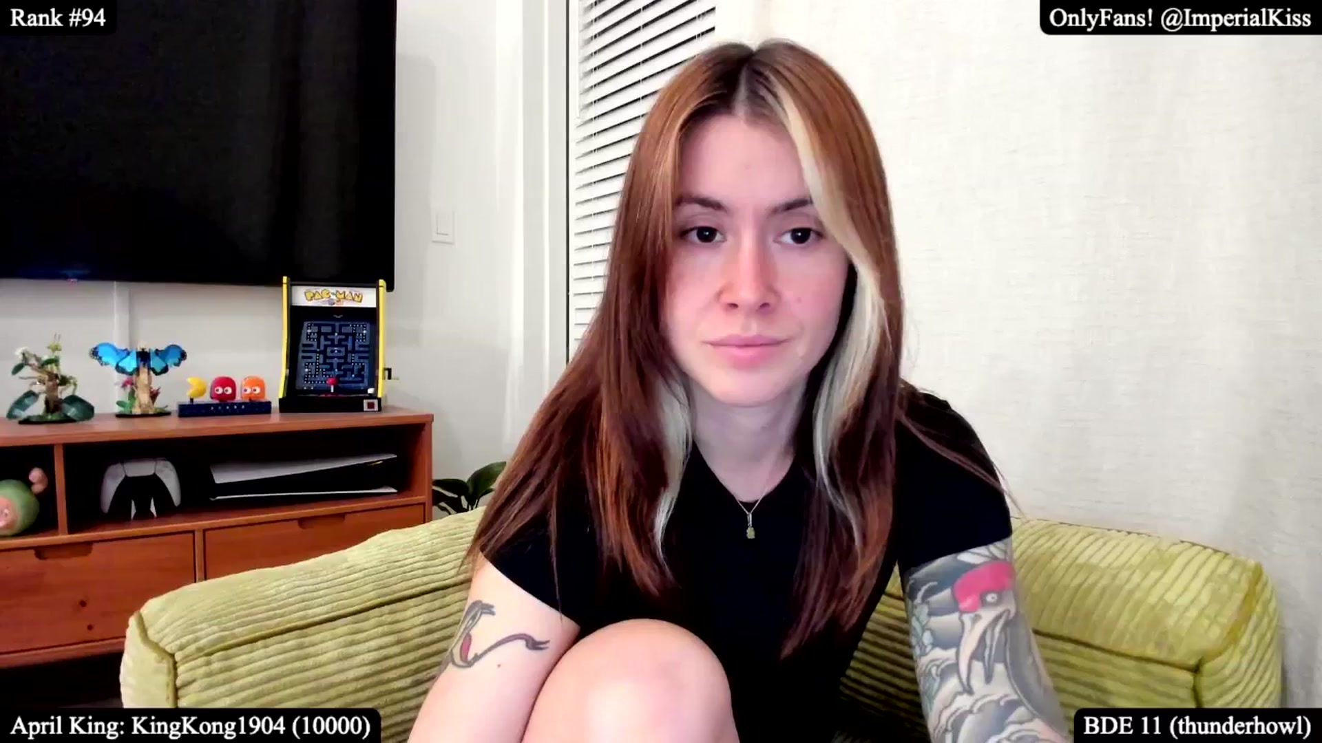 Gallery image thumbnail from ImperialKiss's myfreecams stream on, 04/29/2025, 05:38 image 9 of 20