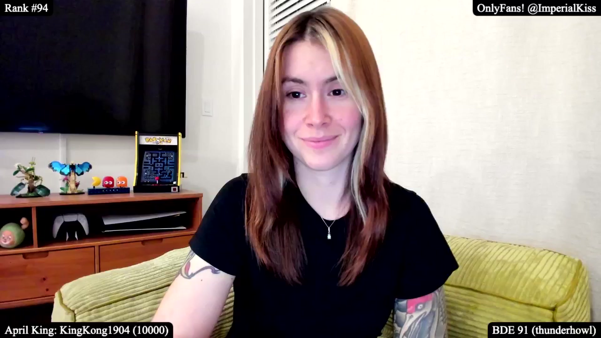 Gallery image thumbnail from ImperialKiss's myfreecams stream on, 04/29/2025, 05:38 image 18 of 20