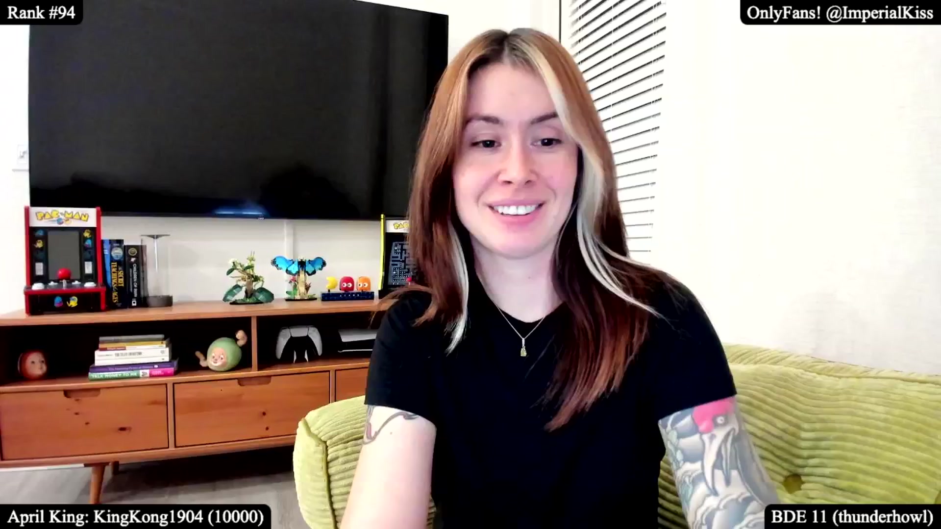 Gallery image thumbnail from ImperialKiss's myfreecams stream on, 04/29/2025, 05:38 image 4 of 20