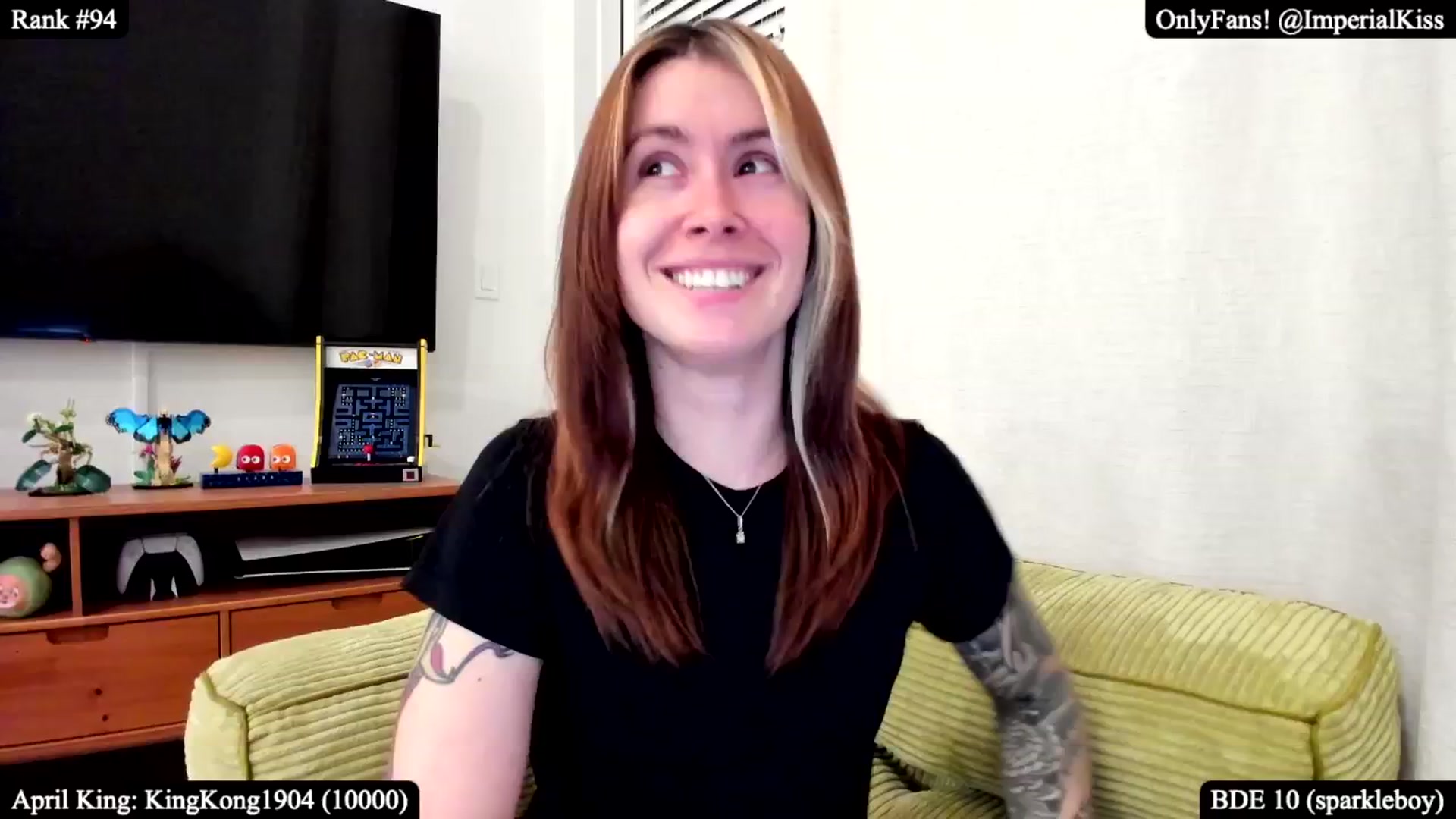 Gallery image thumbnail from ImperialKiss's myfreecams stream on, 04/29/2025, 05:38 image 2 of 20