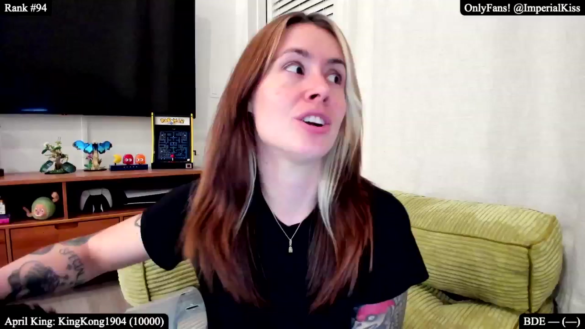 Gallery image thumbnail from ImperialKiss's myfreecams stream on, 04/29/2025, 05:38 image 1 of 20