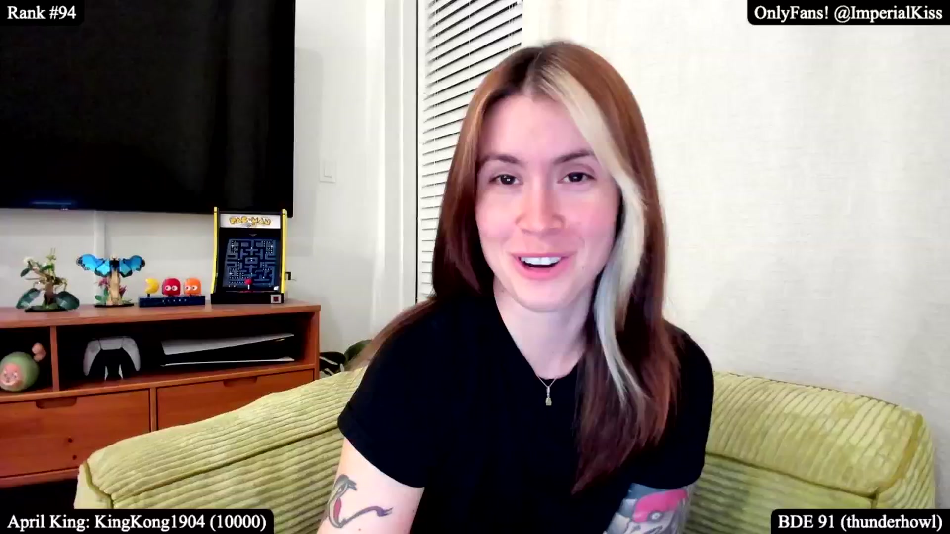 Gallery image thumbnail from ImperialKiss's myfreecams stream on, 04/29/2025, 05:38 image 19 of 20