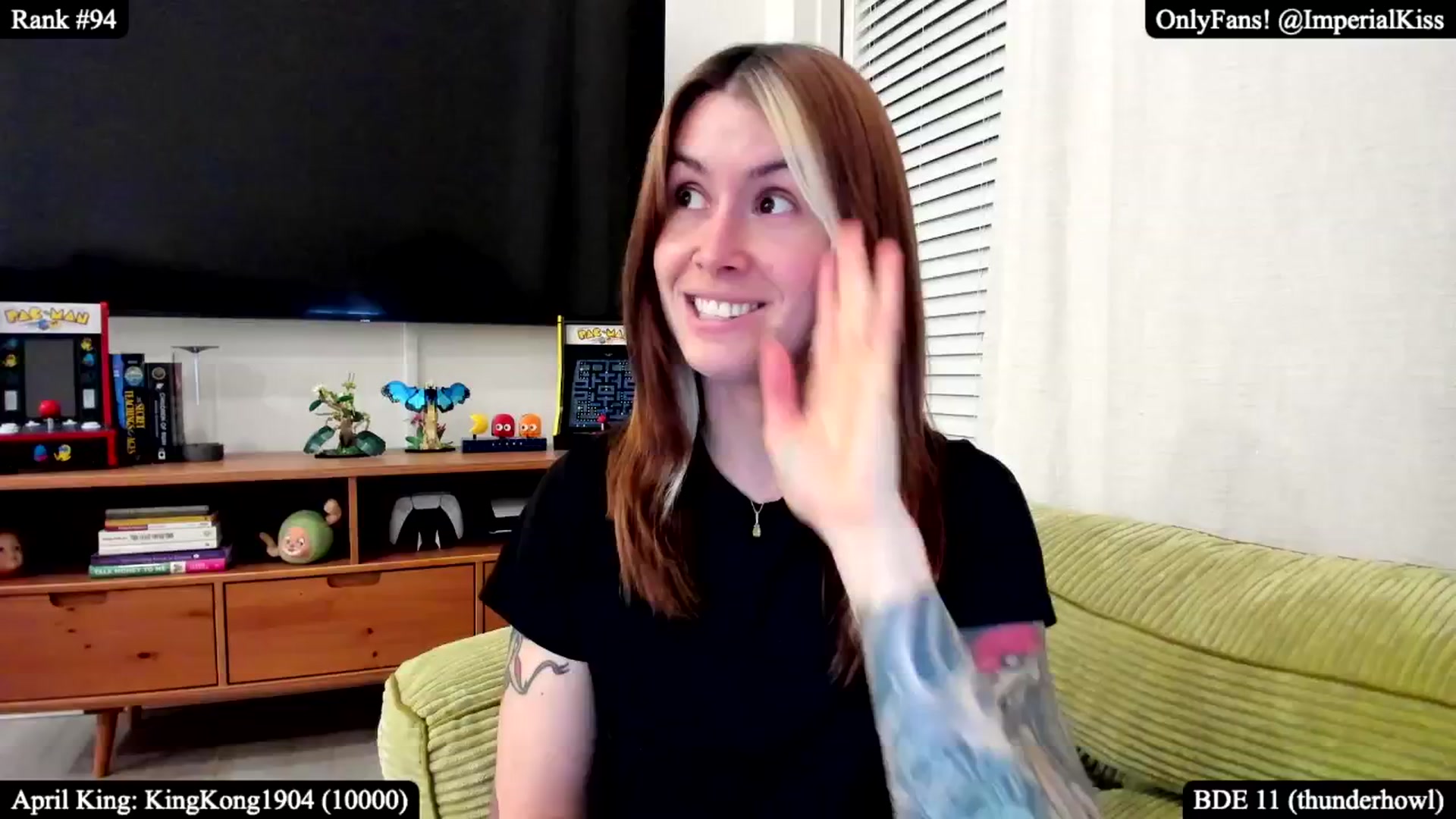 Gallery image thumbnail from ImperialKiss's myfreecams stream on, 04/29/2025, 05:38 image 7 of 20