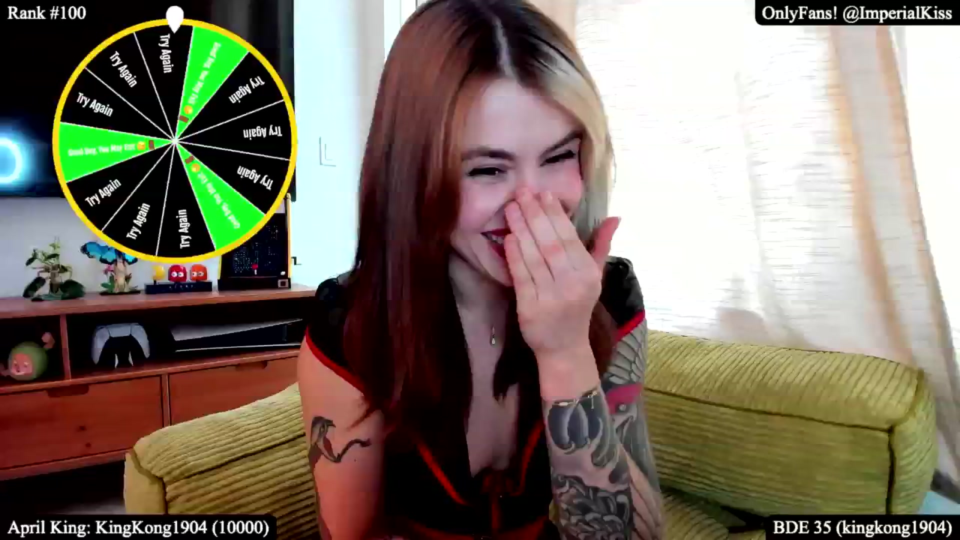 Gallery image thumbnail from ImperialKiss's myfreecams stream on, 04/30/2025, 24:24 image 8 of 20