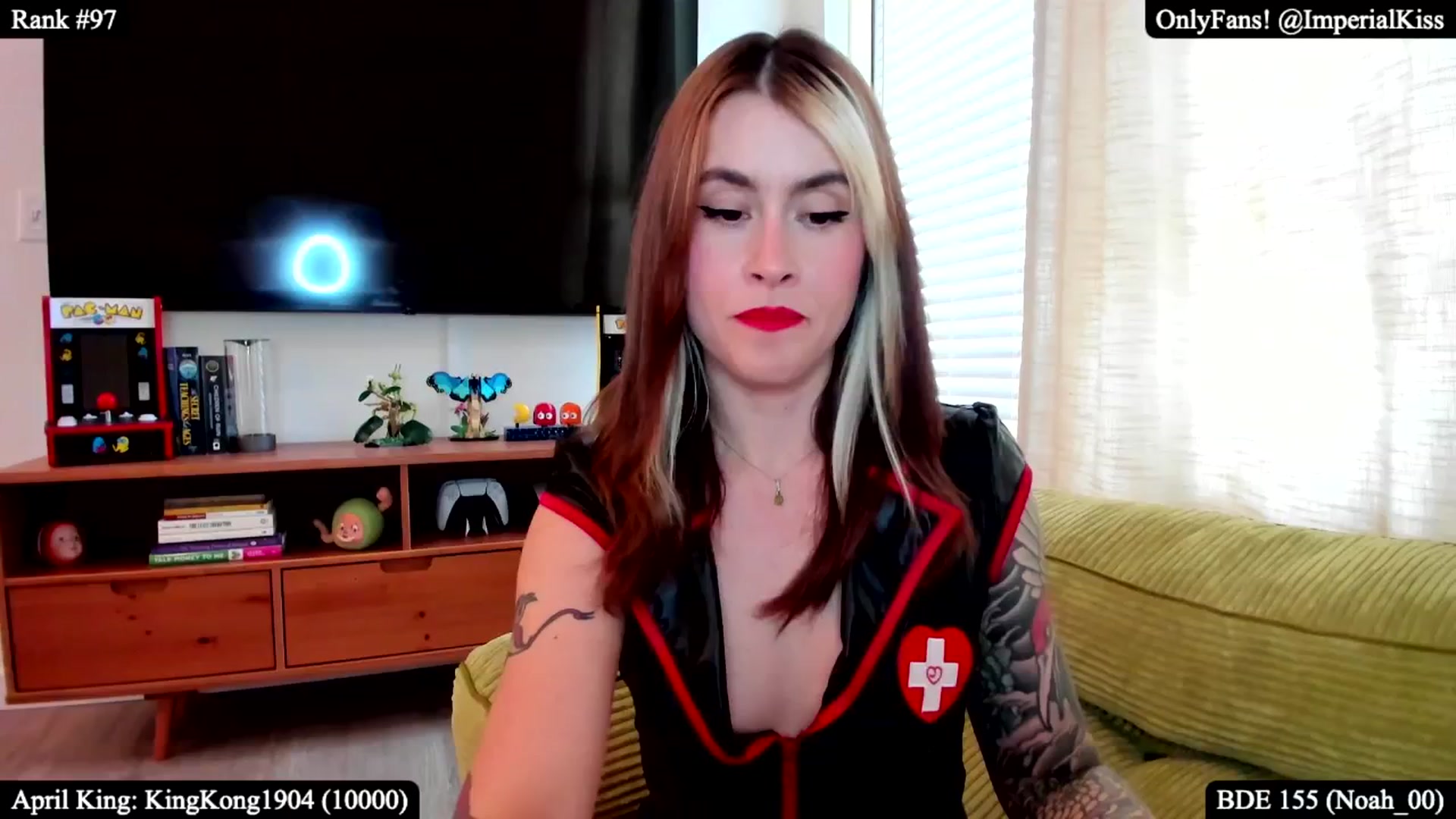 Gallery image thumbnail from ImperialKiss's myfreecams stream on, 04/30/2025, 24:24 image 16 of 20