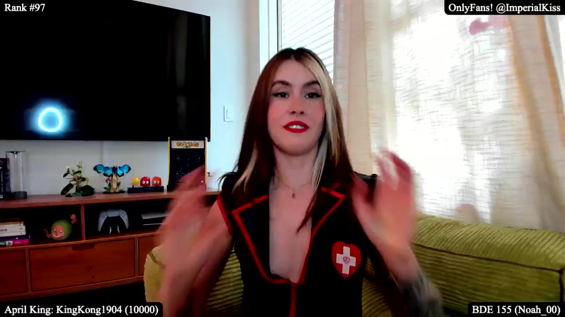 Gallery image thumbnail from ImperialKiss's myfreecams stream on, 04/30/2025, 24:24 image 20 of 20