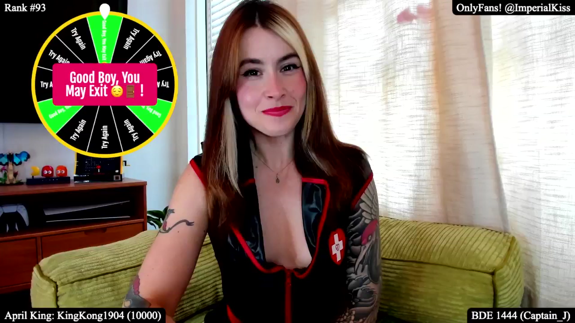 Gallery image thumbnail from ImperialKiss's myfreecams stream on, 04/30/2025, 01:46 image 3 of 20