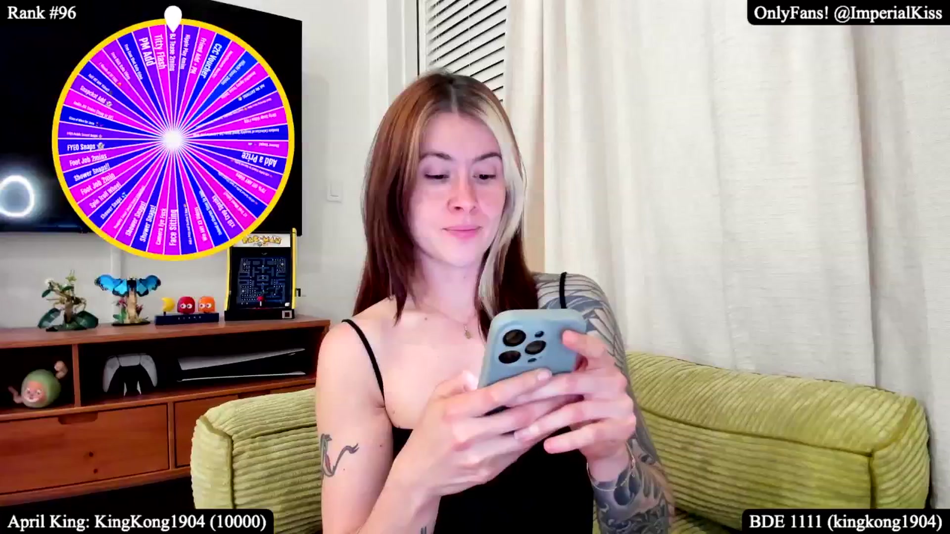 Gallery image thumbnail from ImperialKiss's myfreecams stream on, 05/01/2025, 04:15 image 8 of 20