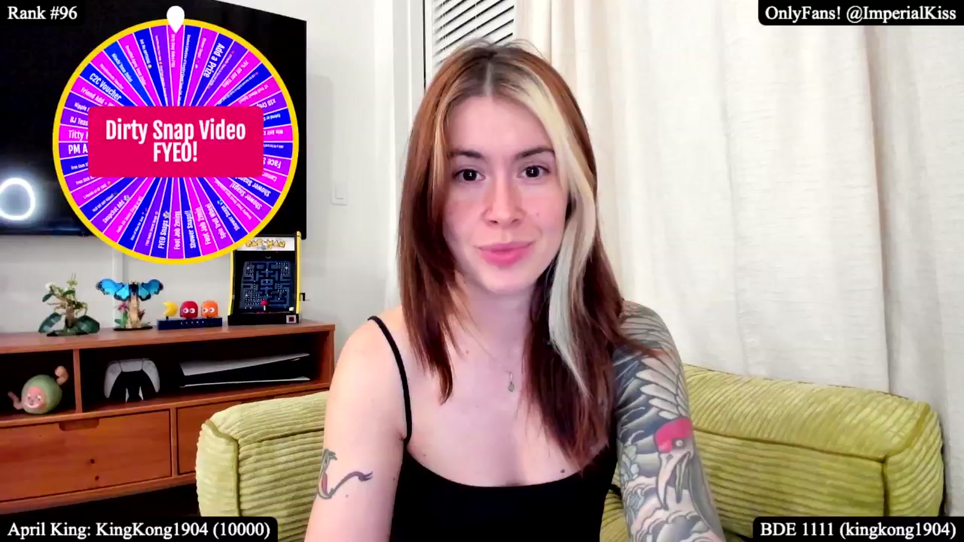 Gallery image thumbnail from ImperialKiss's myfreecams stream on, 05/01/2025, 04:15 image 7 of 20