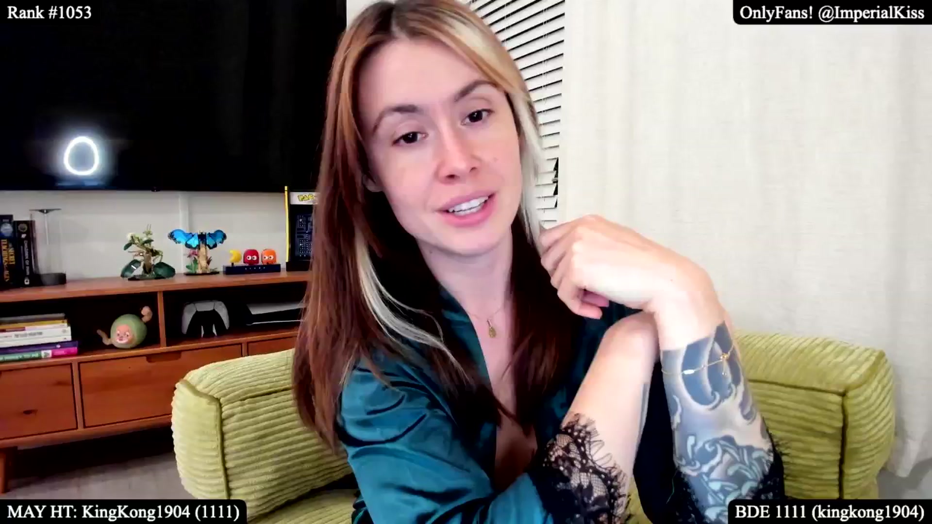 Gallery image thumbnail from ImperialKiss's myfreecams stream on, 05/03/2025, 05:01 image 5 of 20