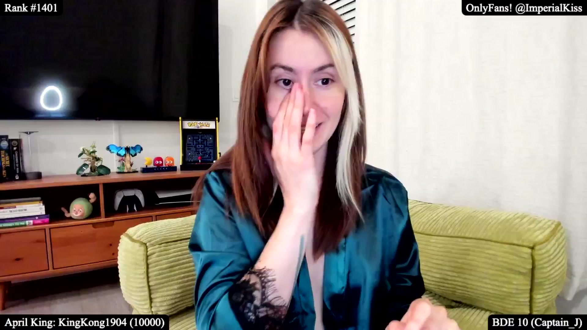 Gallery image thumbnail from ImperialKiss's myfreecams stream on, 05/03/2025, 05:01 image 3 of 20