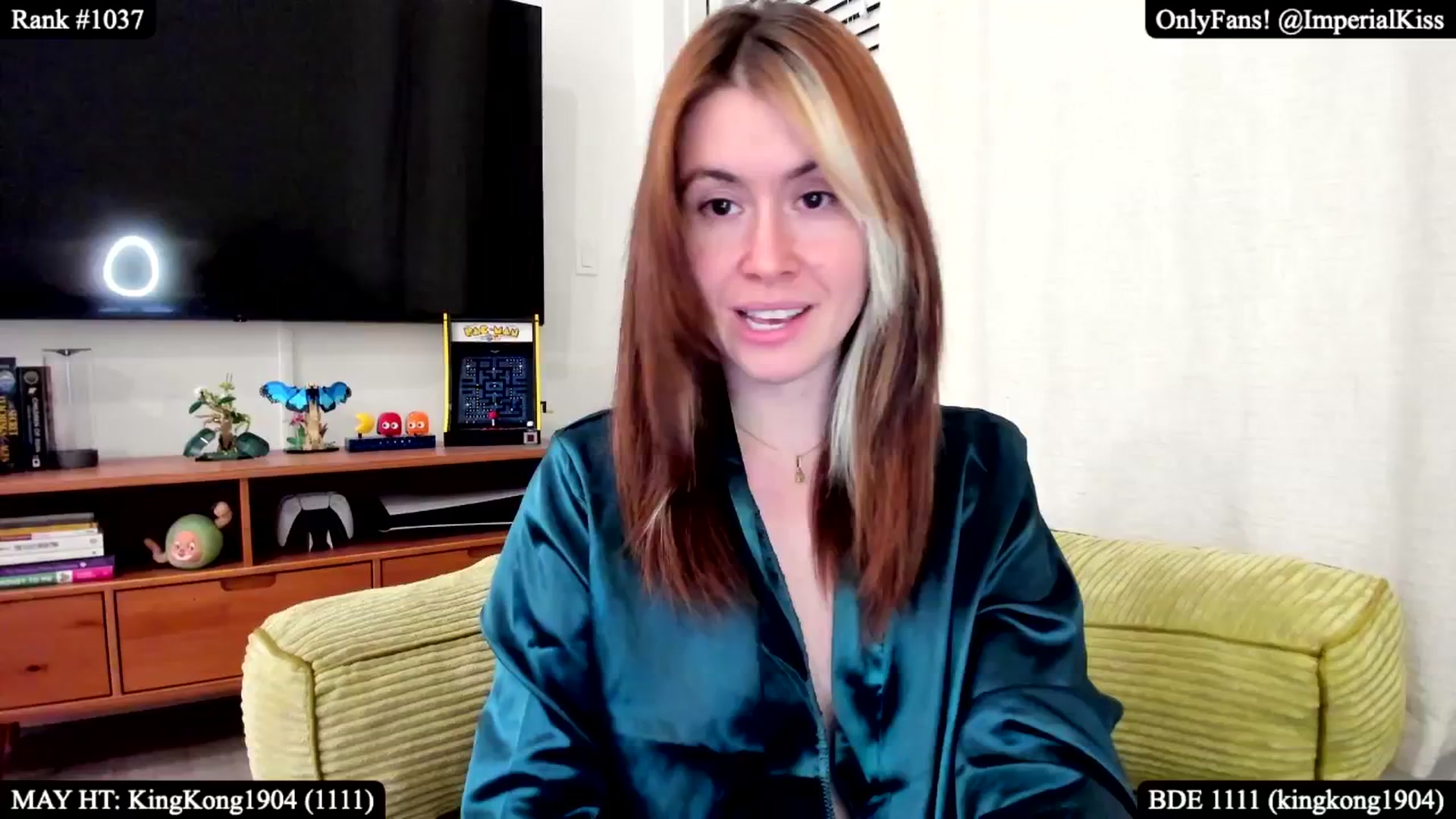 Gallery image thumbnail from ImperialKiss's myfreecams stream on, 05/03/2025, 05:01 image 9 of 20