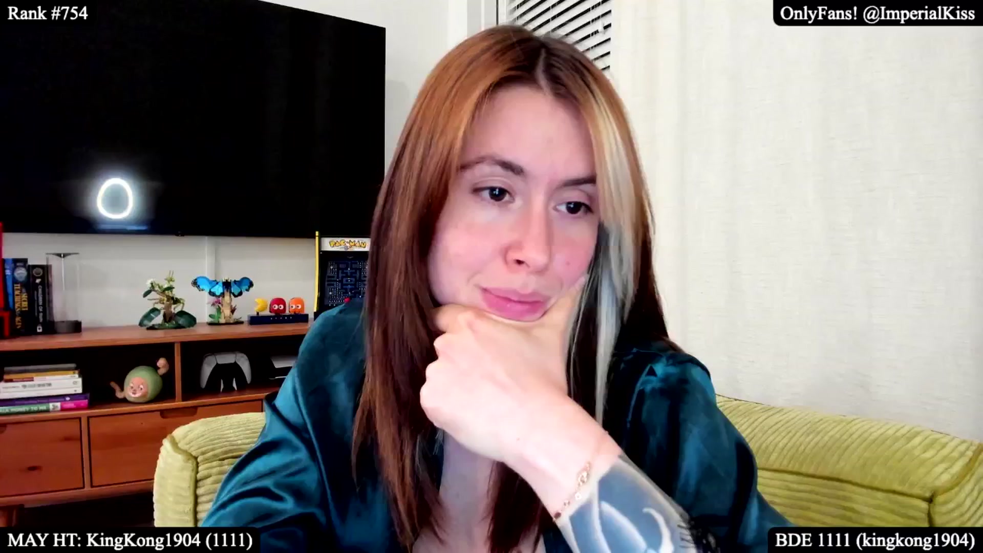 Gallery image thumbnail from ImperialKiss's myfreecams stream on, 05/03/2025, 05:59 image 5 of 20