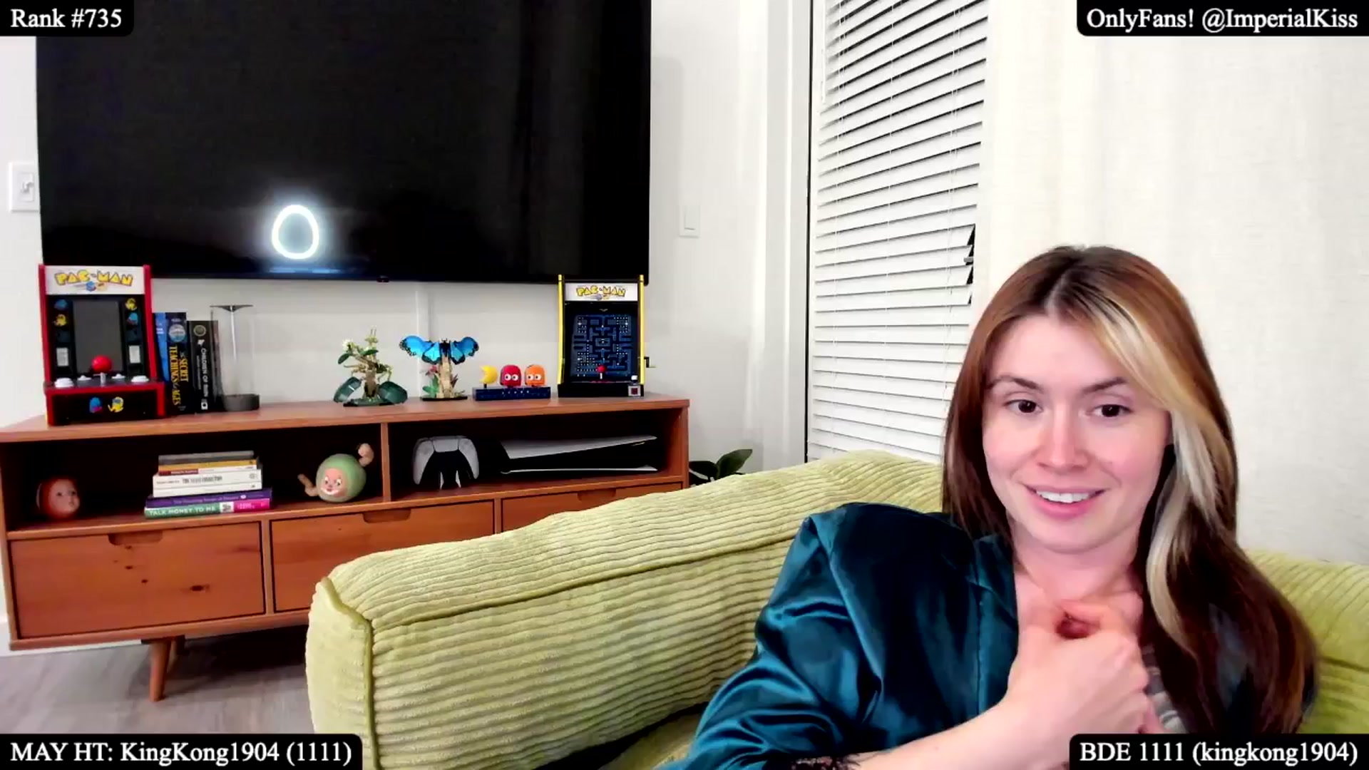 Gallery image thumbnail from ImperialKiss's myfreecams stream on, 05/03/2025, 05:59 image 13 of 20