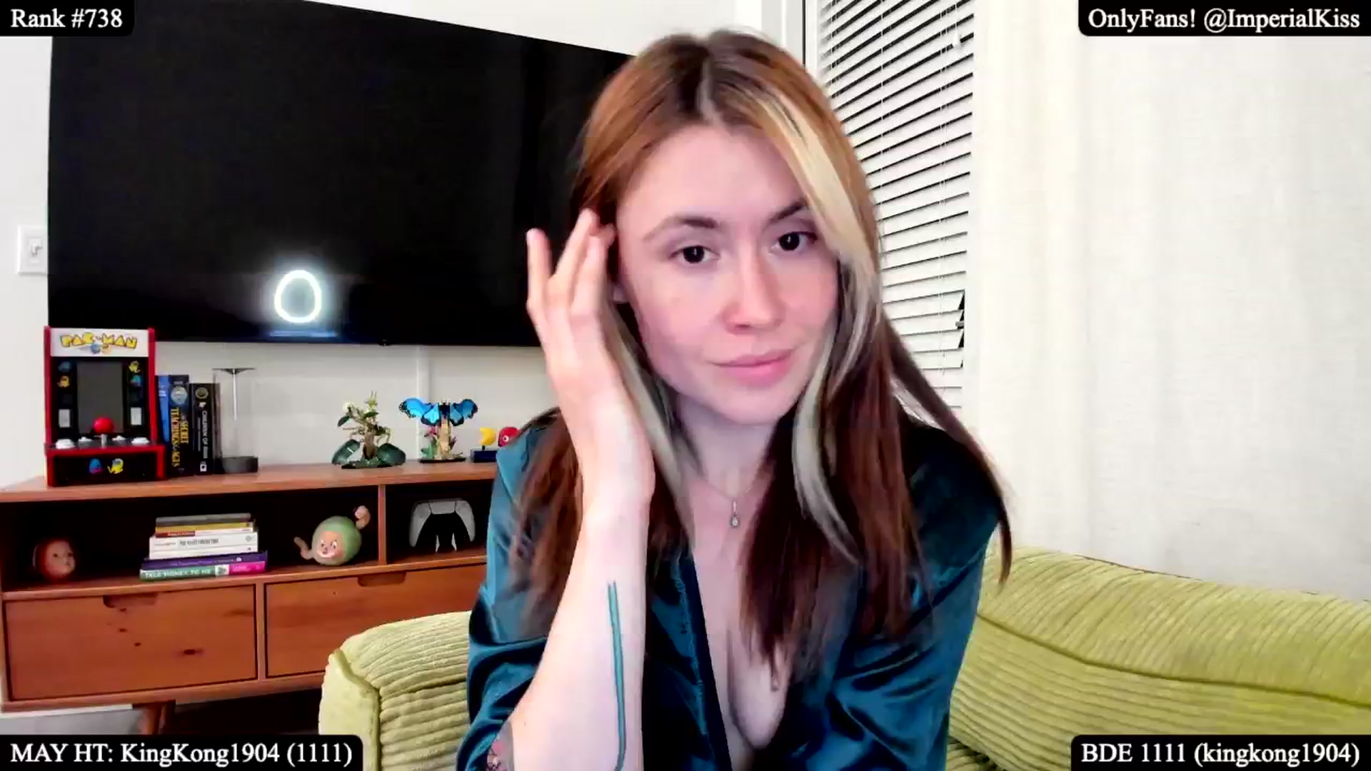 Gallery image thumbnail from ImperialKiss's myfreecams stream on, 05/03/2025, 05:59 image 8 of 20