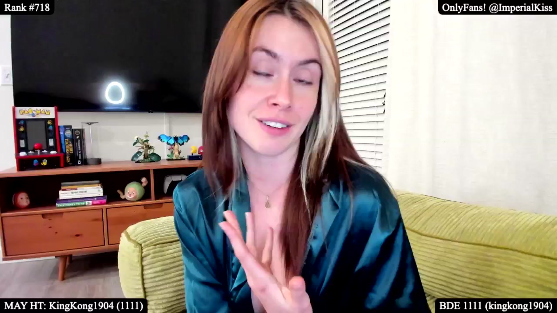 Gallery image thumbnail from ImperialKiss's myfreecams stream on, 05/03/2025, 05:59 image 19 of 20