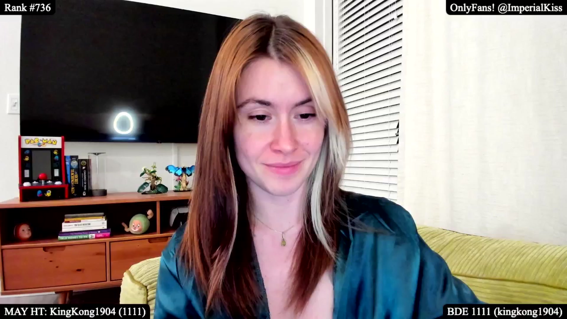 Gallery image thumbnail from ImperialKiss's myfreecams stream on, 05/03/2025, 05:59 image 11 of 20