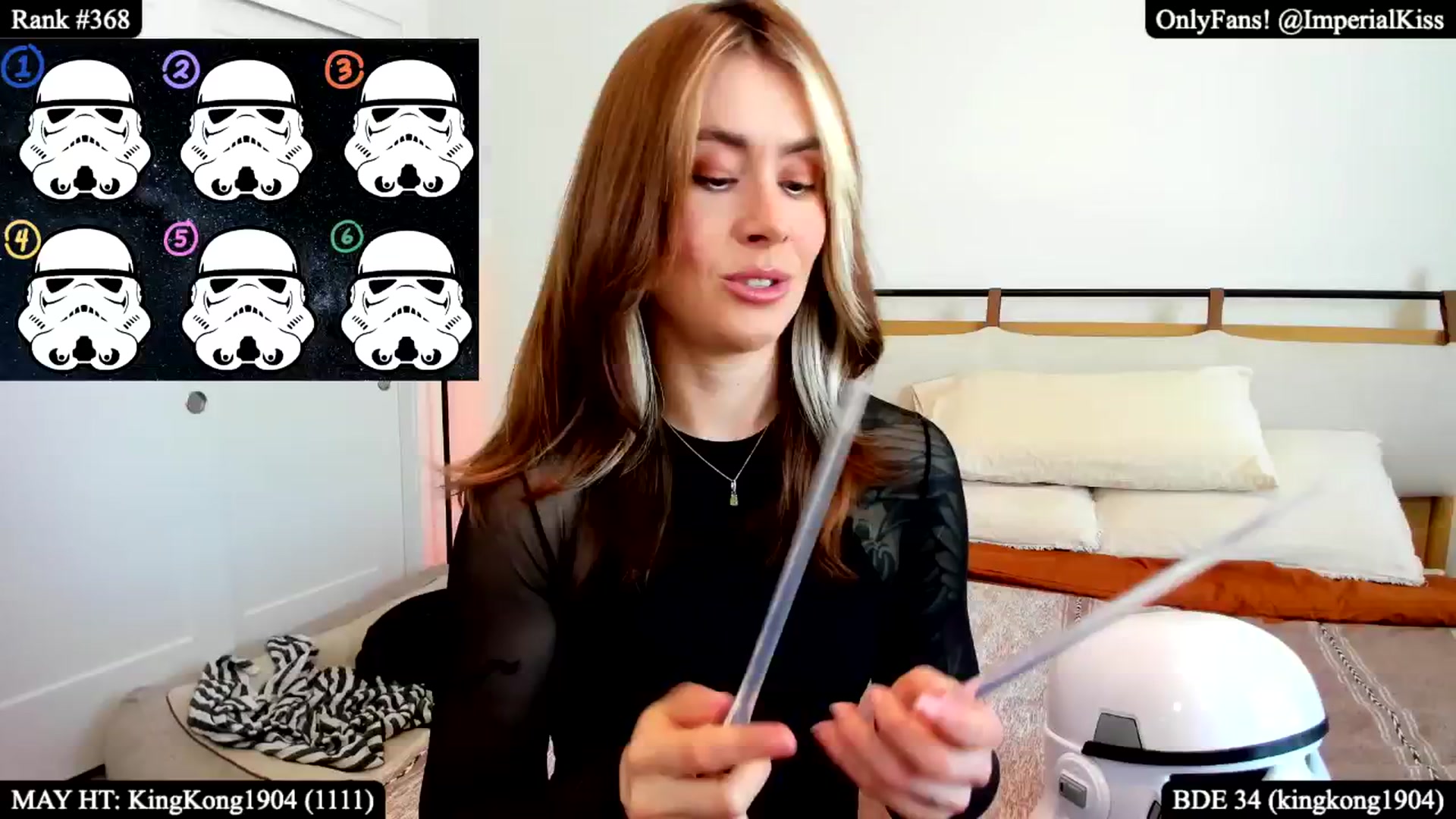 Gallery image thumbnail from ImperialKiss's myfreecams stream on, 05/04/2025, 22:46 image 2 of 20