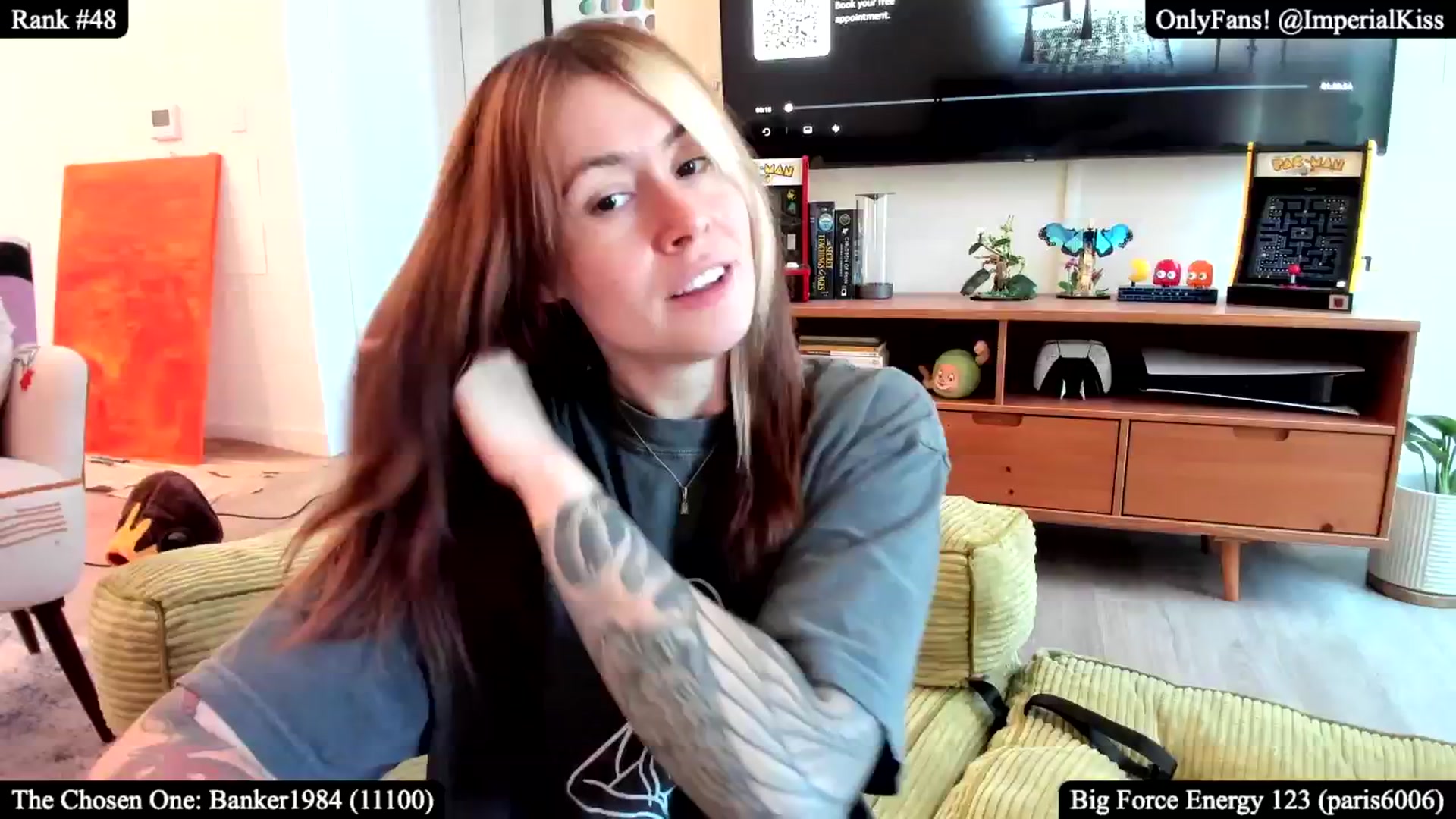 Gallery image thumbnail from ImperialKiss's myfreecams stream on, 05/09/2025, 22:18 image 6 of 20