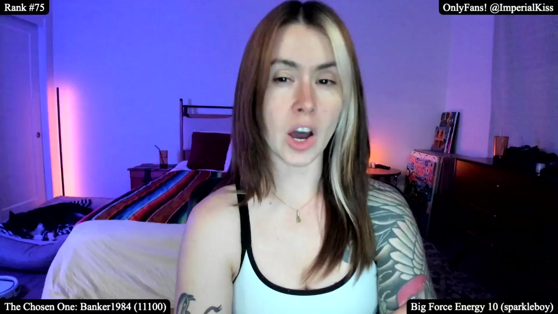Gallery image thumbnail from ImperialKiss's myfreecams stream on, 05/13/2025, 04:16 image 6 of 20