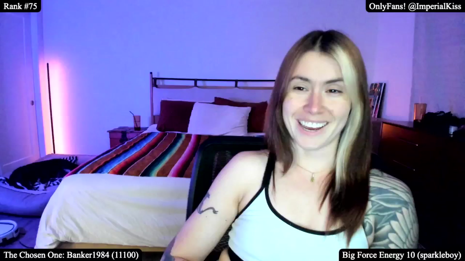 Gallery image thumbnail from ImperialKiss's myfreecams stream on, 05/13/2025, 04:16 image 3 of 20