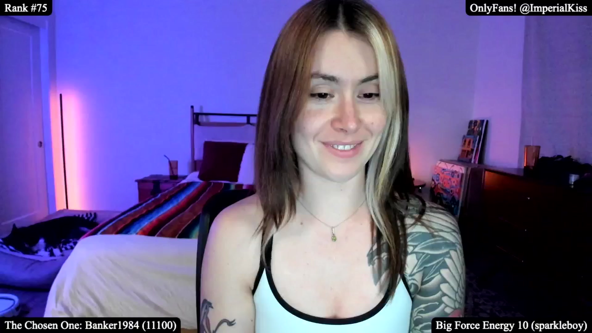 Gallery image thumbnail from ImperialKiss's myfreecams stream on, 05/13/2025, 04:16 image 8 of 20
