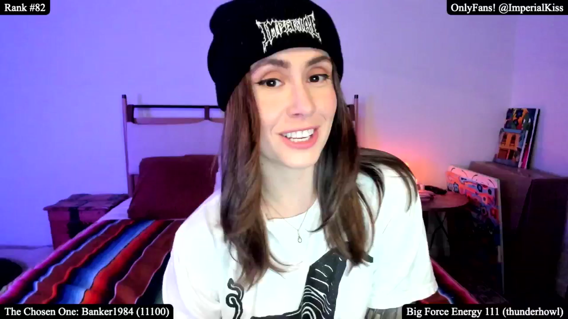 Gallery image thumbnail from ImperialKiss's myfreecams stream on, 05/16/2025, 04:05 image 15 of 20