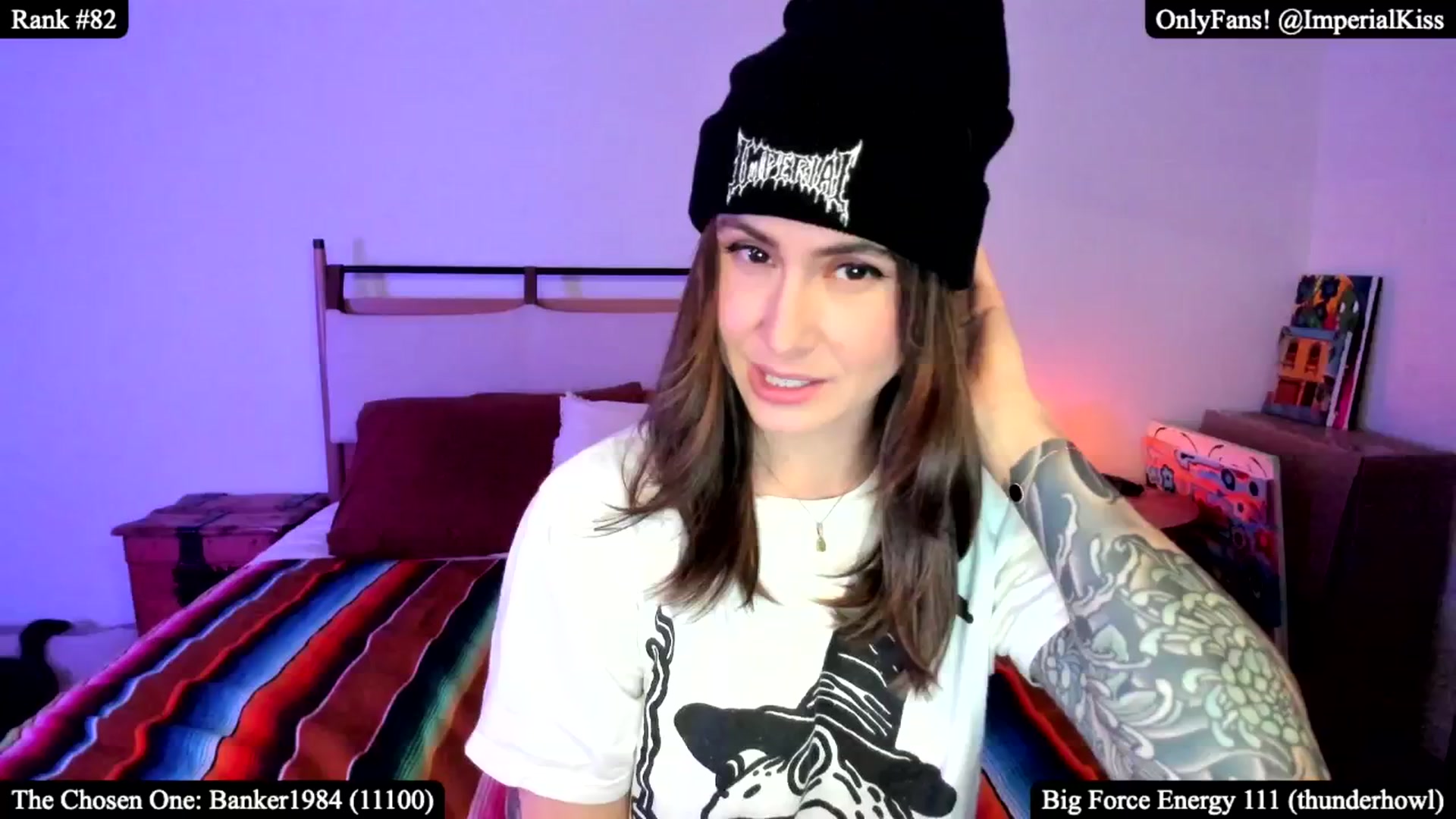 Gallery image thumbnail from ImperialKiss's myfreecams stream on, 05/16/2025, 04:05 image 9 of 20