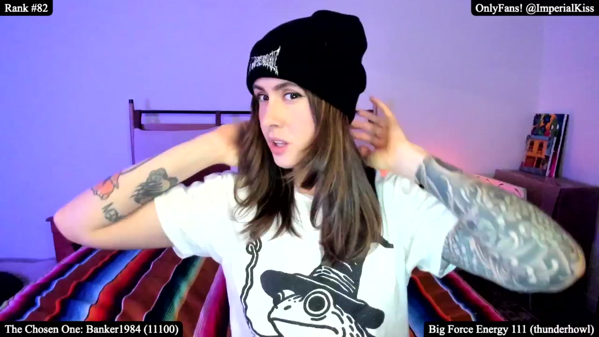 Gallery image thumbnail from ImperialKiss's myfreecams stream on, 05/16/2025, 04:05 image 11 of 20