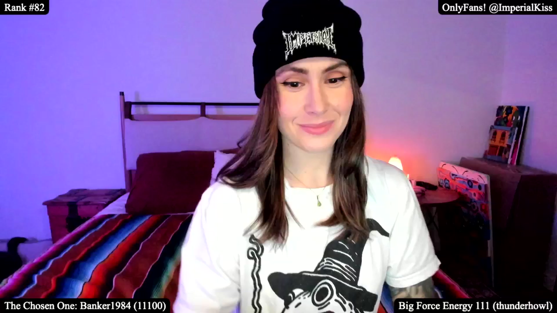 Gallery image thumbnail from ImperialKiss's myfreecams stream on, 05/16/2025, 04:05 image 8 of 20