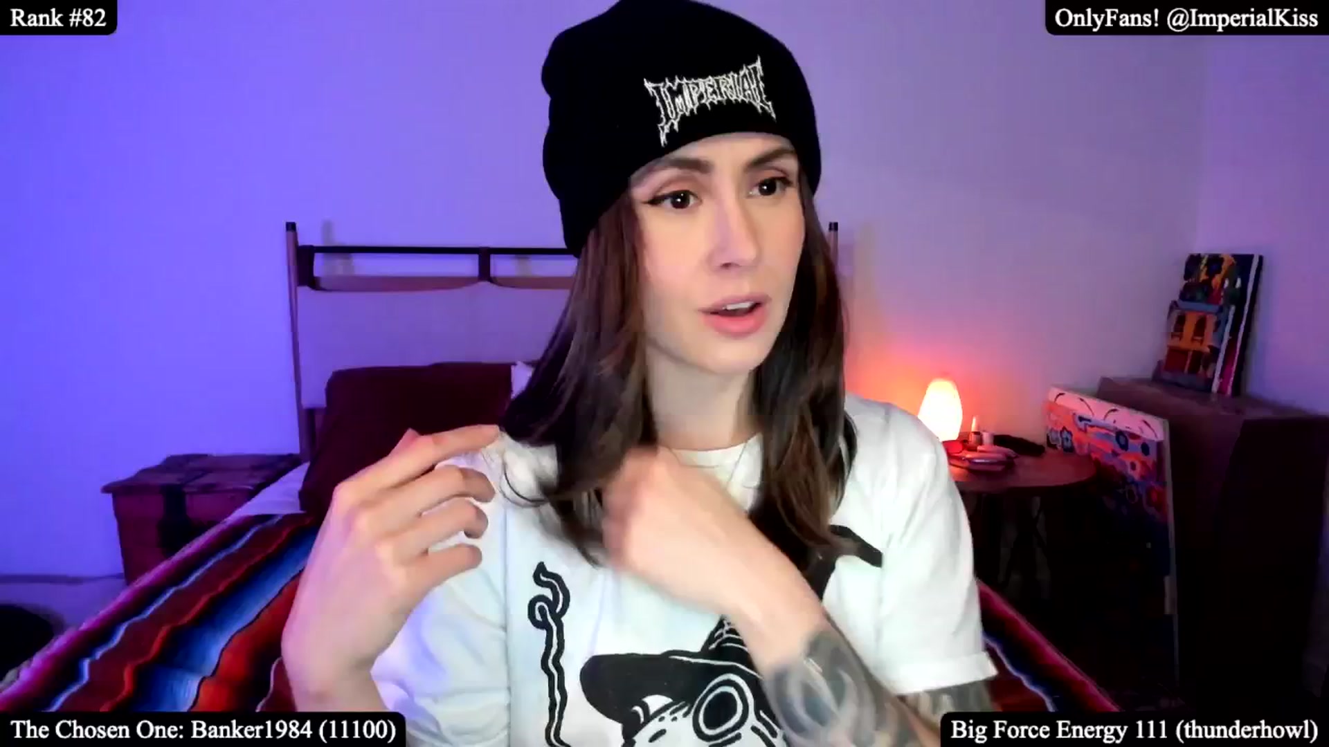 Gallery image thumbnail from ImperialKiss's myfreecams stream on, 05/16/2025, 04:05 image 13 of 20