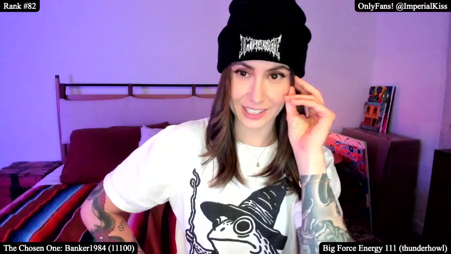 Gallery image thumbnail from ImperialKiss's myfreecams stream on, 05/16/2025, 04:05 image 17 of 20